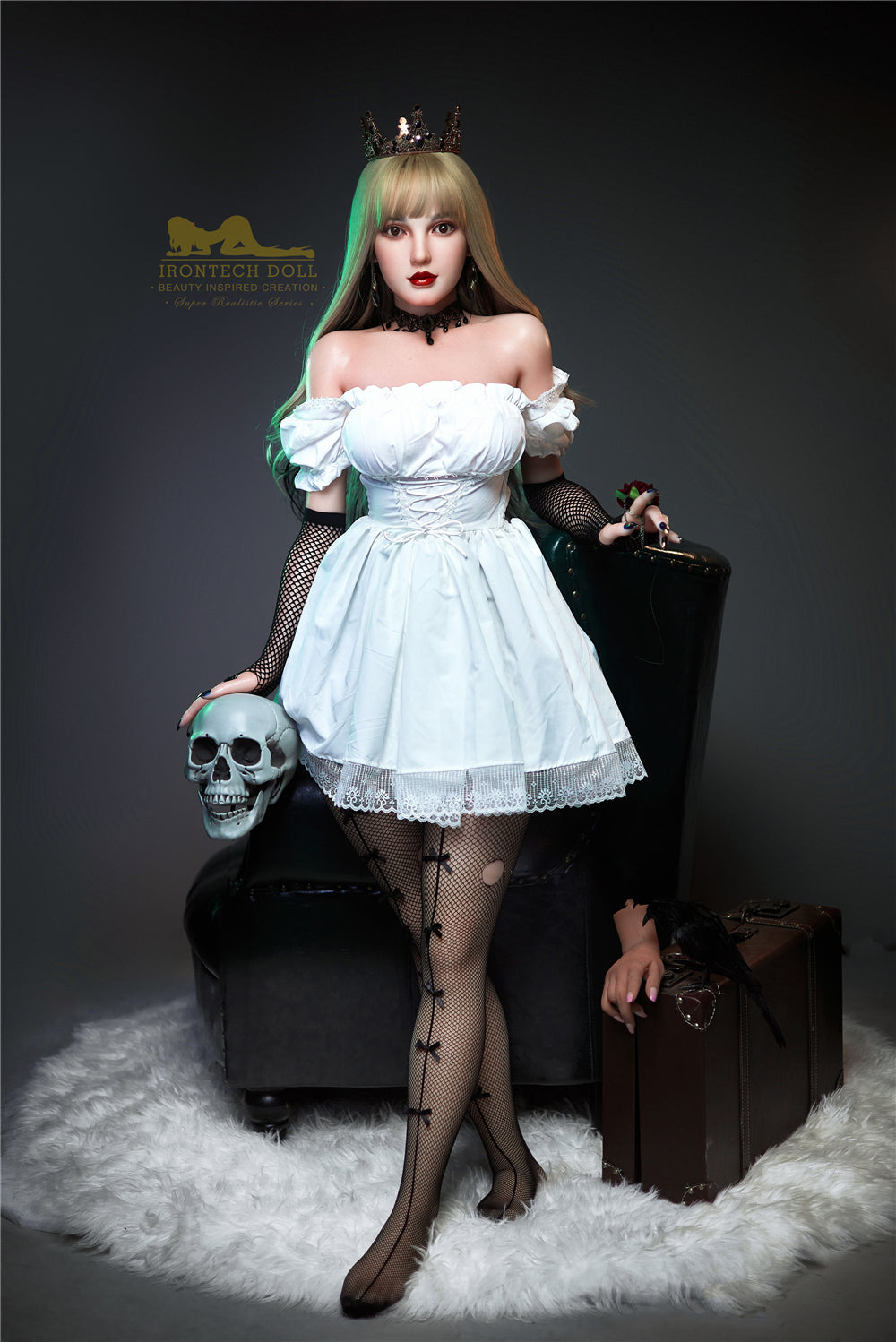 Picture of Irontech Full Silicone Sex Doll Cherry S9 White Sex Doll