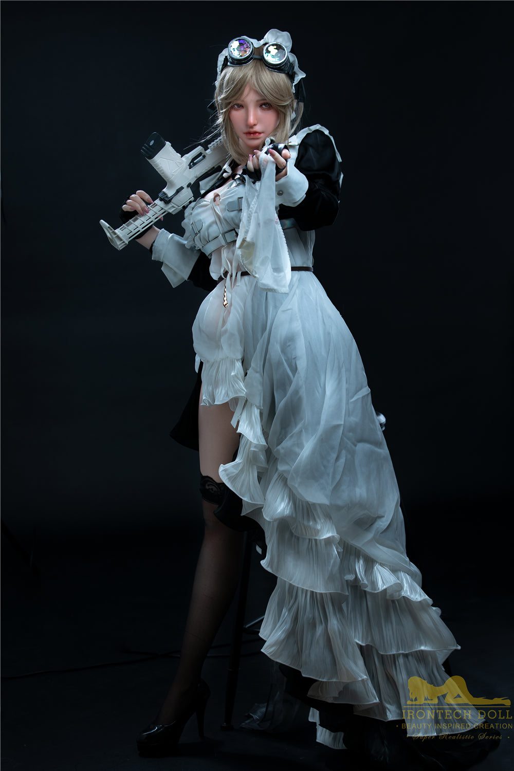 Picture of Irontech Full Silicone Sex Doll Eva S15: Irontech White Sex Doll