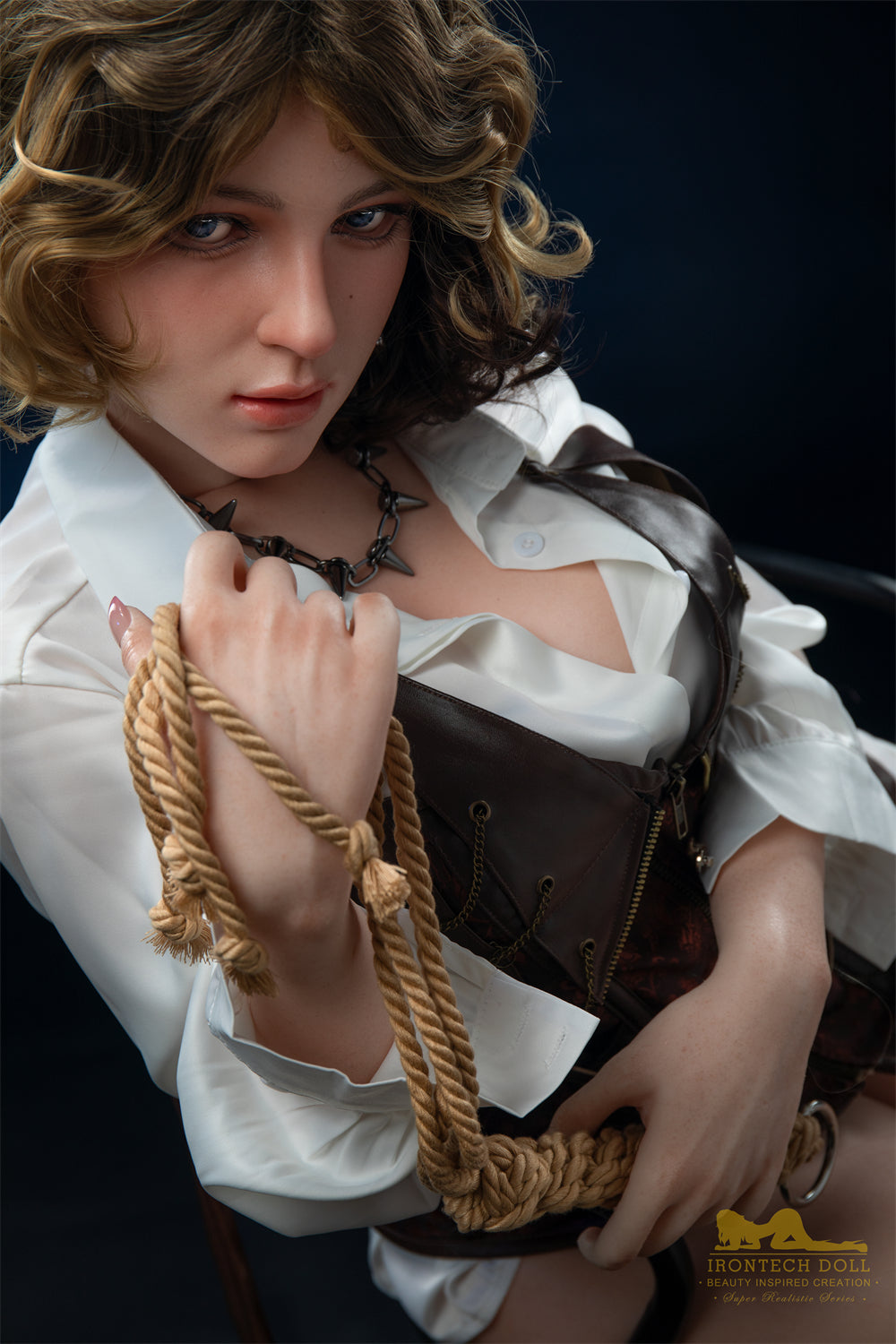 Picture of Irontech Full Silicone Sex Doll Fenny S29(ROS Available): Irontech White Sex Doll