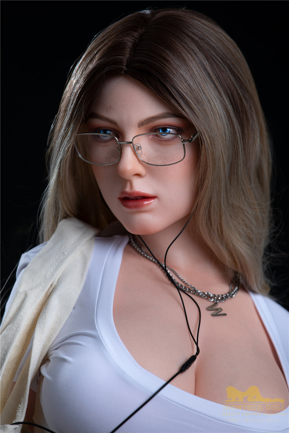 Picture of Irontech Full Silicone Sex Doll Fenny S29(ROS Available): White Sex Doll