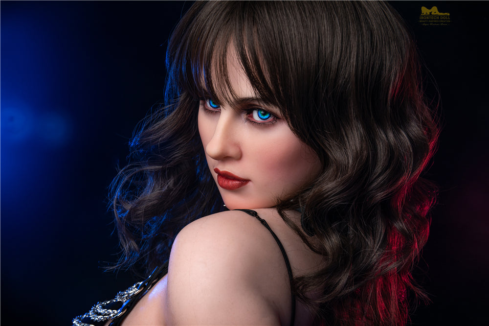 Picture of Irontech Full Silicone Sex Doll Hazel S18(ROS Available): Irontech White Sex Doll