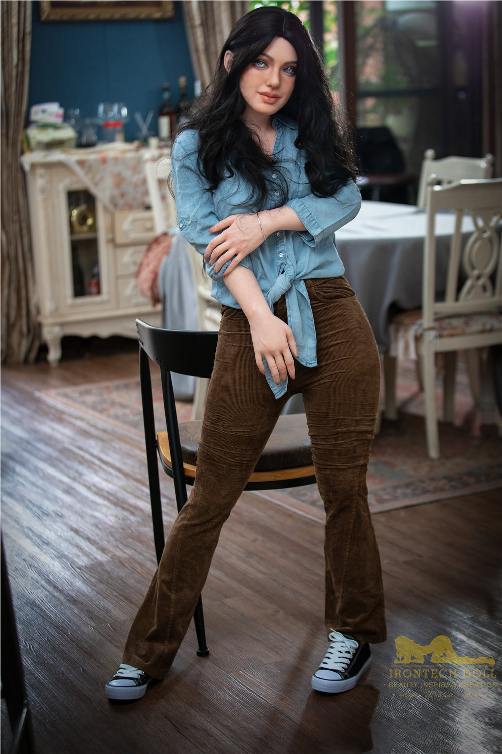 Picture of Irontech Full Silicone Sex Doll Ivy S27: Irontech White Sex Doll