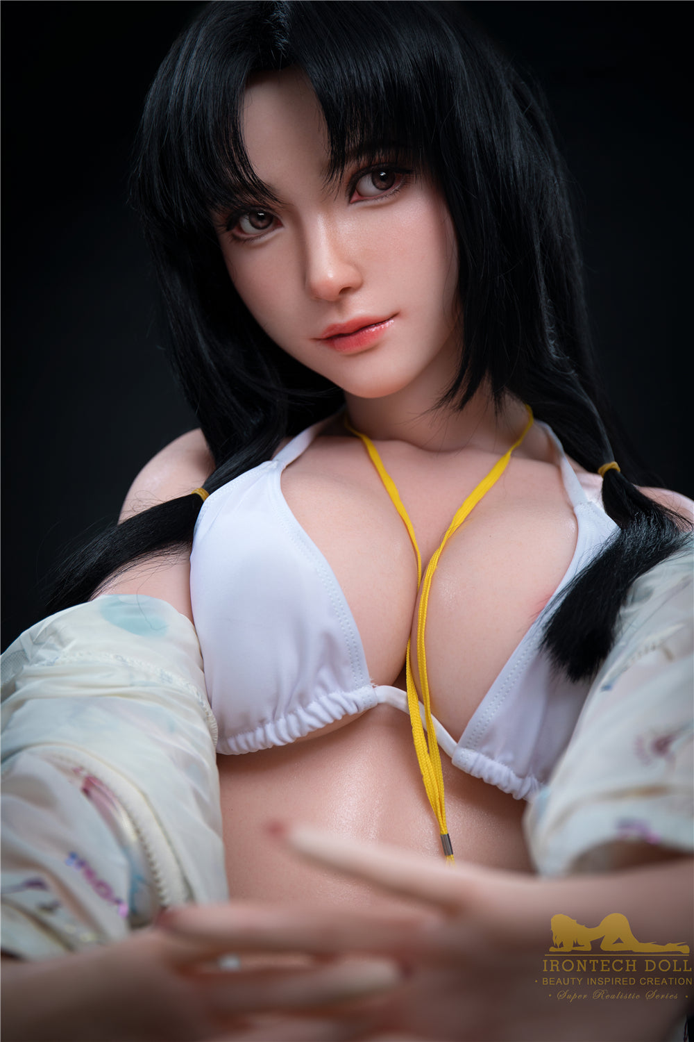 Picture of Irontech Full Silicone Sex Doll Kitty S32: Asian Sex Doll
