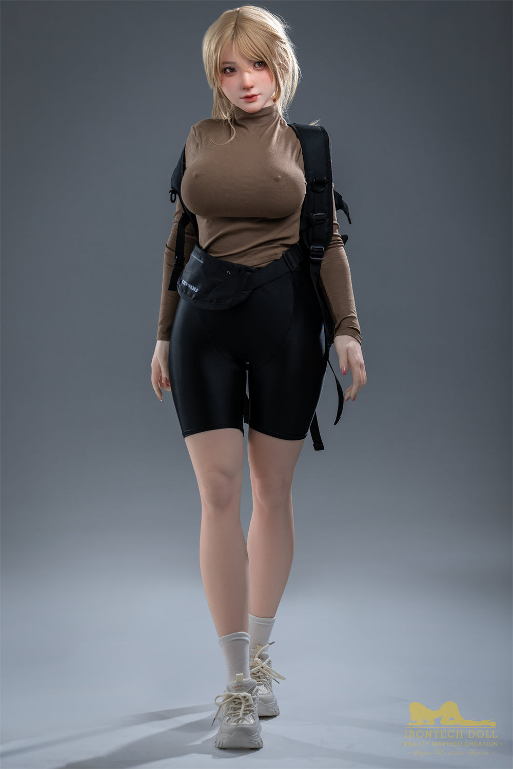 Picture of Irontech Full Silicone Sex Doll Kitty S32: Asian Sex Doll