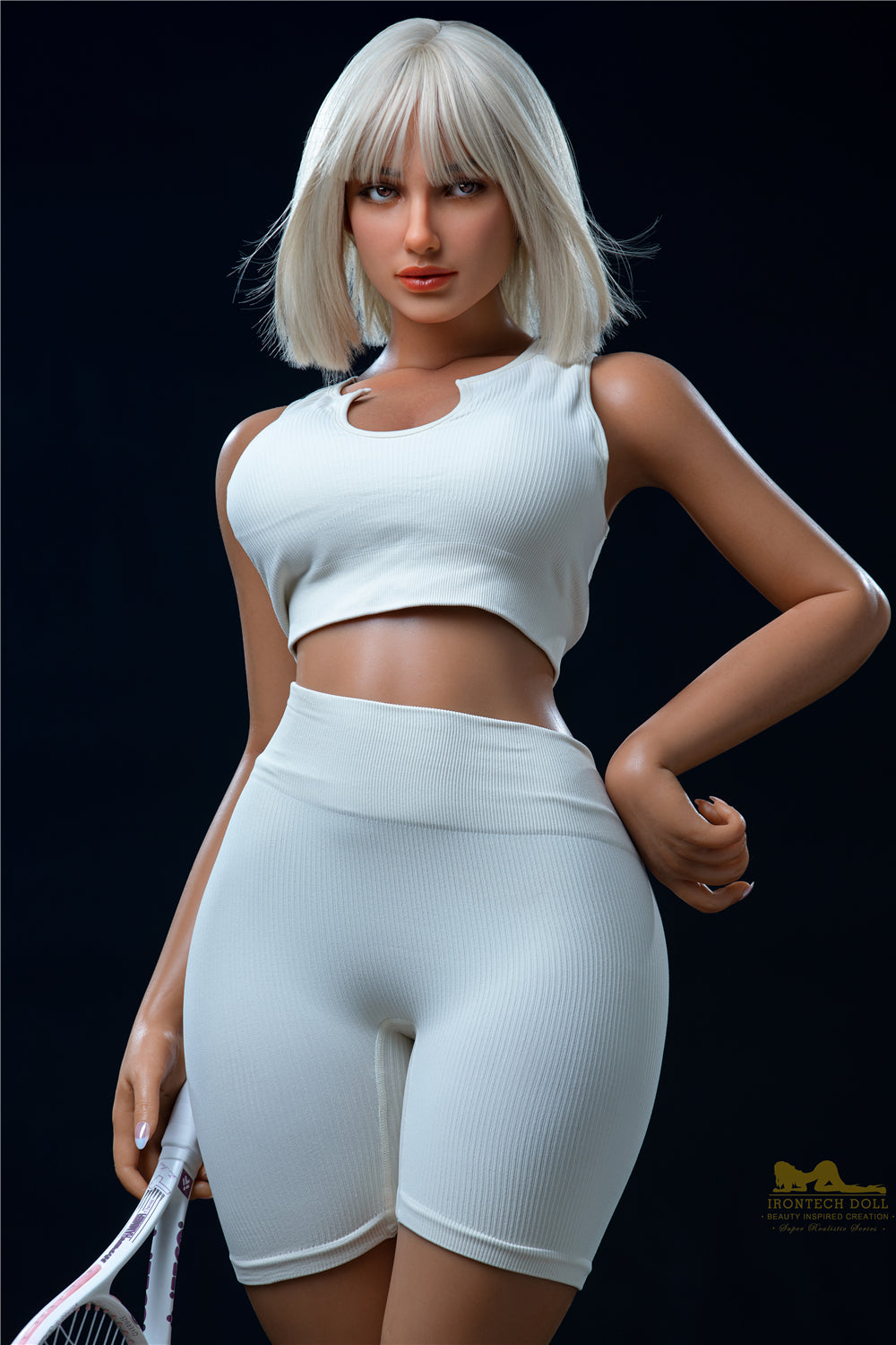 Picture of Irontech Full Silicone Sex Doll Luna S17(ROS Available): Female White Sex Doll