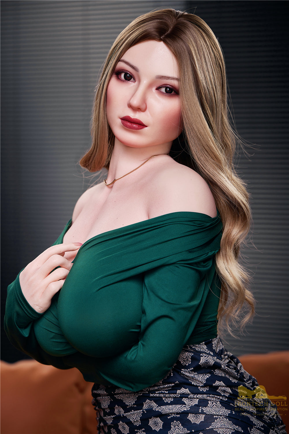 Picture of Irontech Full Silicone Sex Doll Maria S22: White Sex Doll