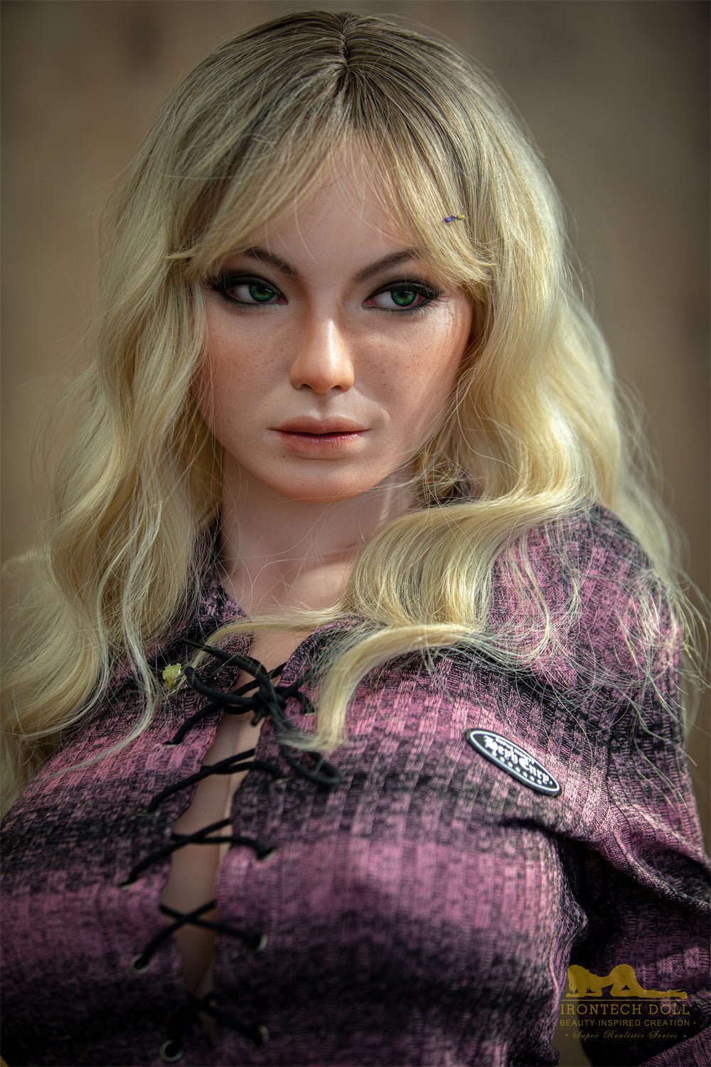 Picture of Irontech Full Silicone Sex Doll Maria S22: White Sex Doll