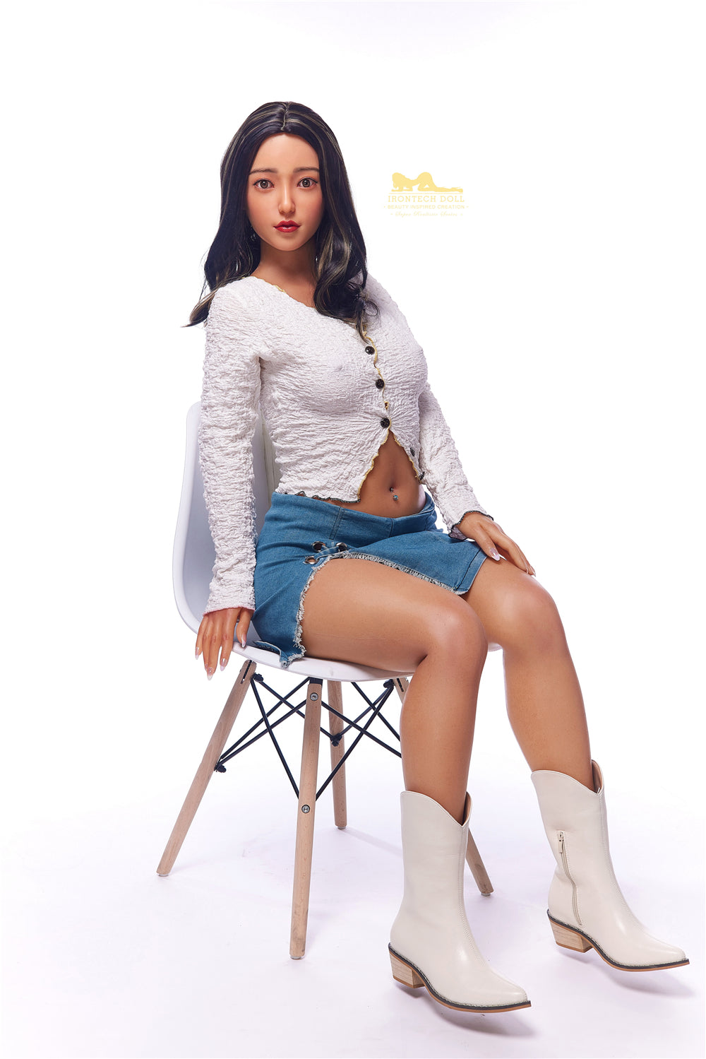 Picture of Irontech Full Silicone Sex Doll Miku S14: Asian Sex Doll