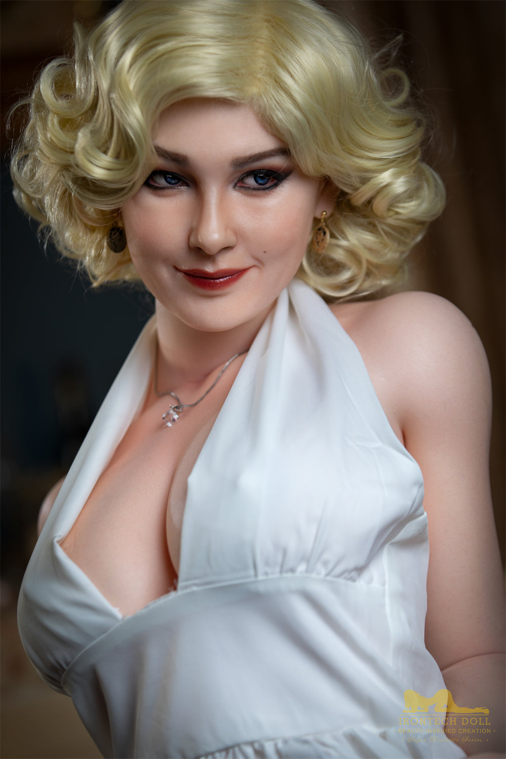 Picture of Irontech Female Doll Carmel S12: White Full Silicone Sex Doll