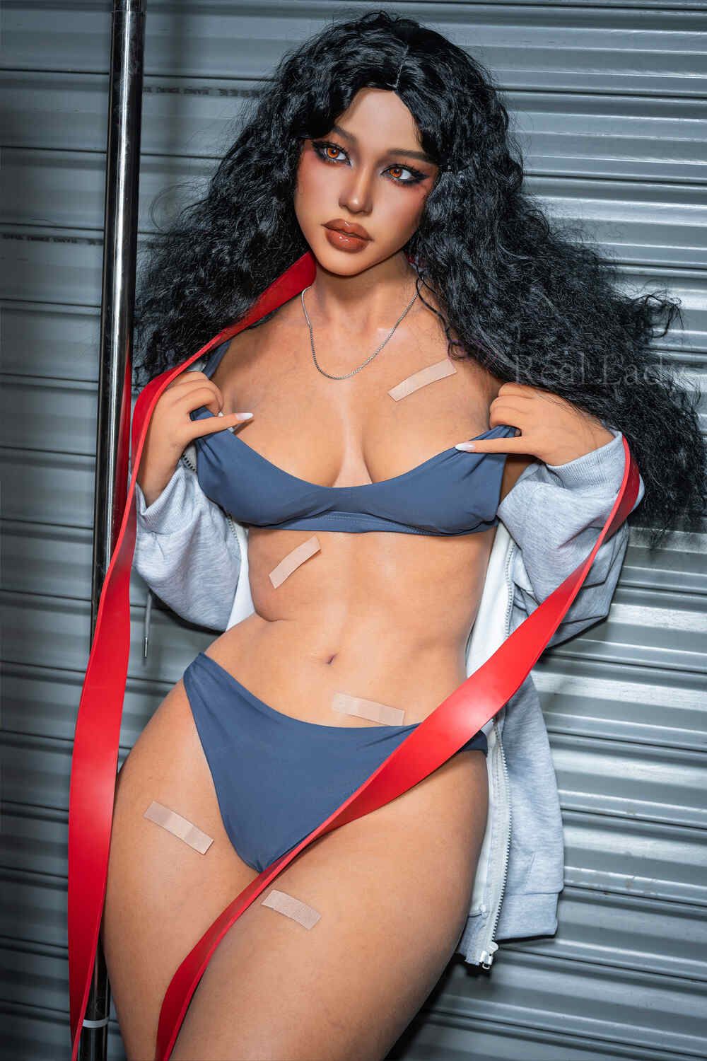 Picture of Reallady 170cm S42 Dark Tanned Silicone Sex Doll - Leixi