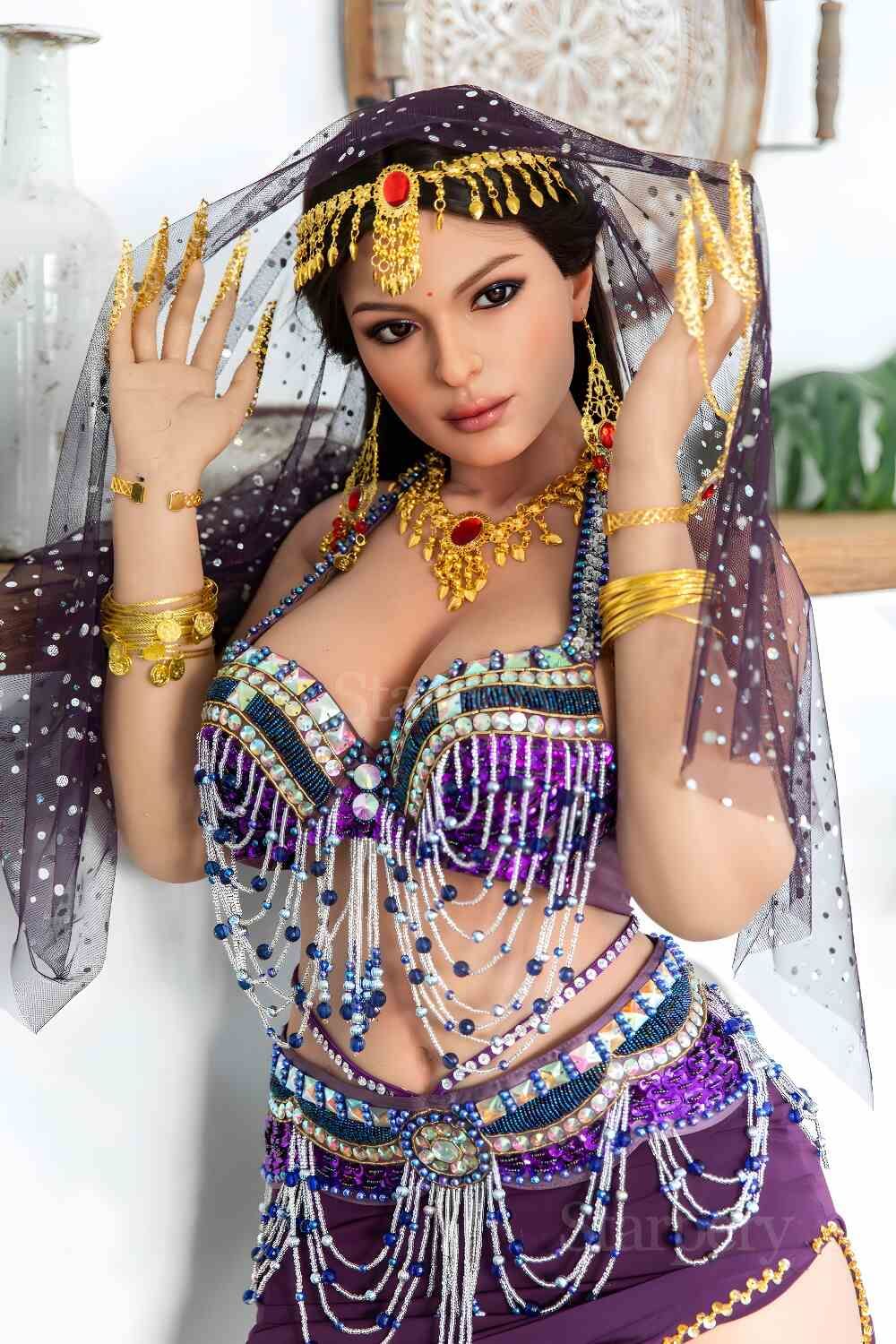 Picture of Starpery 165cm/5ft5 D-cup Silicone Head Sex Doll – Jameela