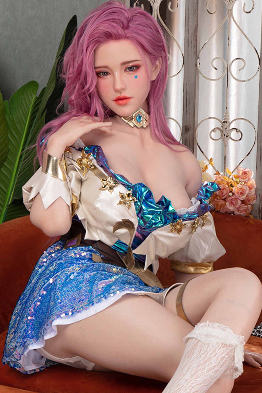 Picture of Starpery 171cm/5ft7 D-cup Silicone Head Sex Doll – Saner