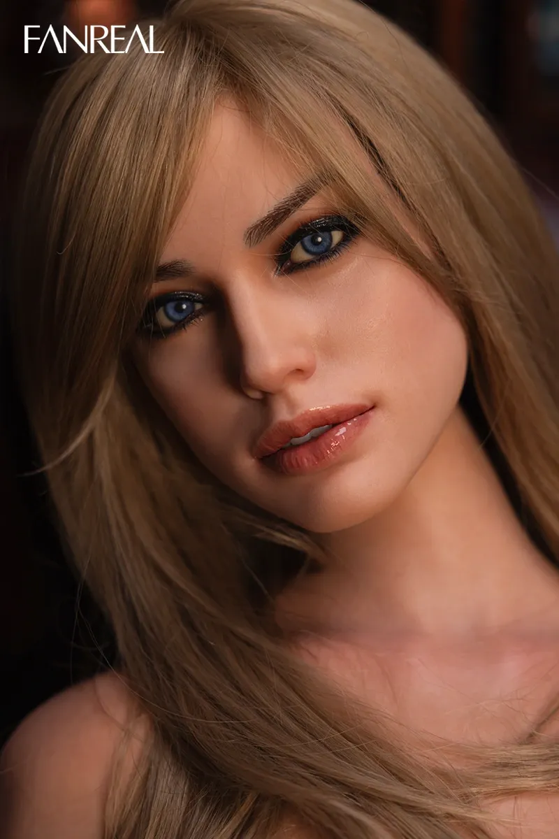 Picture of FanReal Doll 170cm/5ft7 D-cup Silicone Sex Doll - Della Black ROS