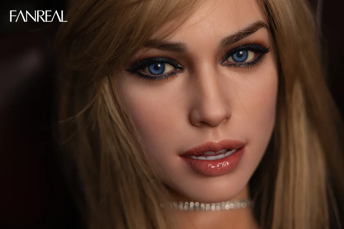 Picture of FanReal Doll 170cm/5ft7 D-cup Silicone Sex Doll - Della Black ROS