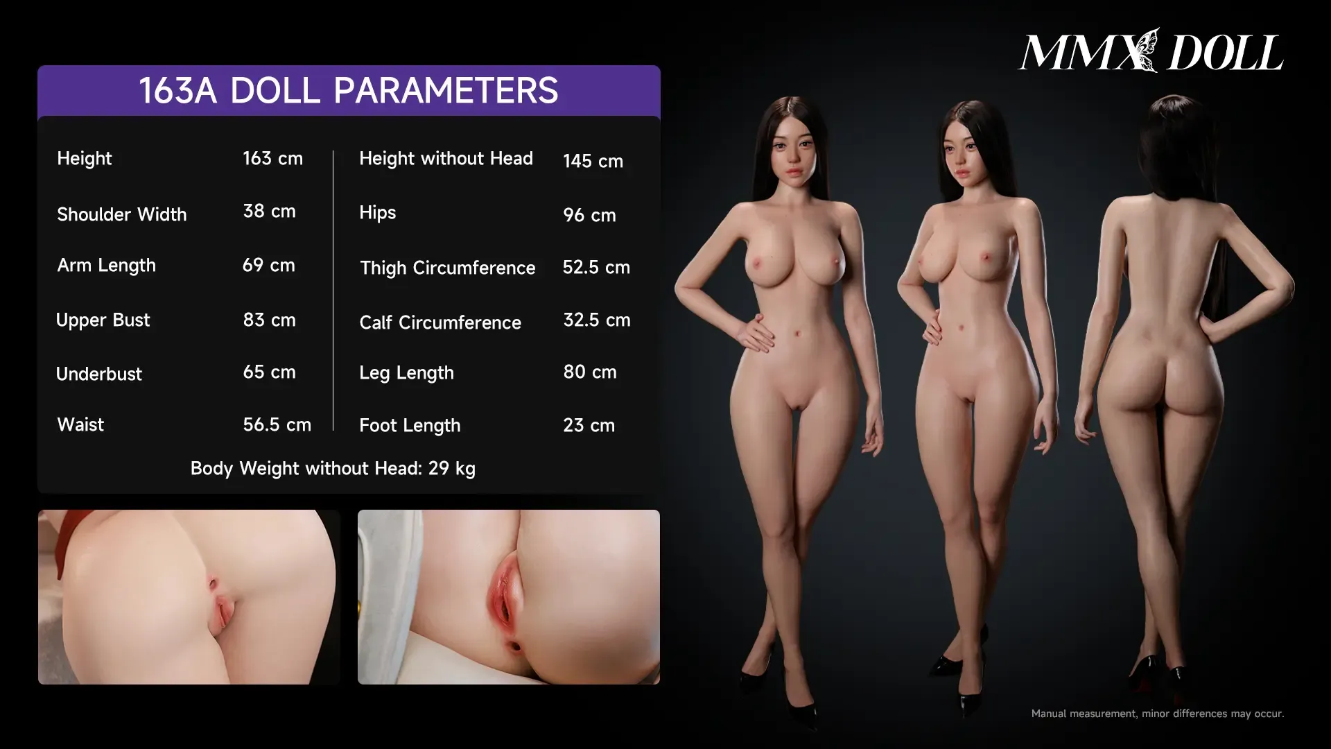 Picture of MMX Doll | 163cm/5ft4 D-cup Silicone Sex Doll – MengFan