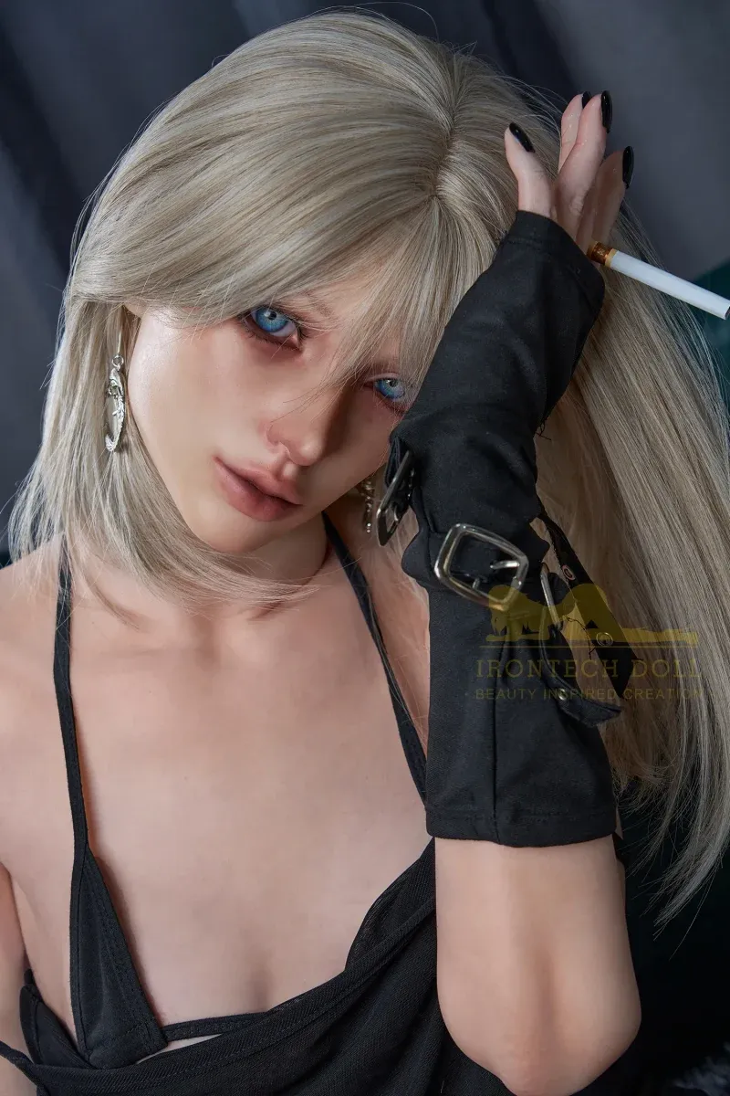Picture of Irontech 161cm/5ft3 [Natural Optimized Series] Skinny Bad Girl Sex Doll 161M B1 Natural Bailey