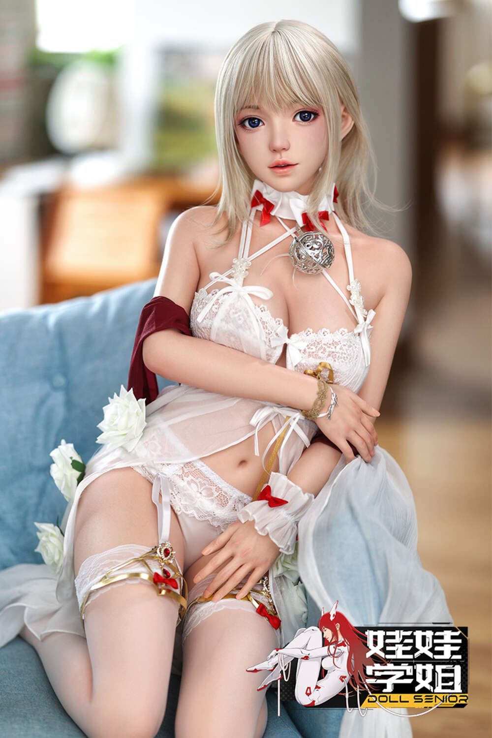 Picture of Doll Senior 148cm/4ft10 D-cup Silicone Head Sex Doll – Jike