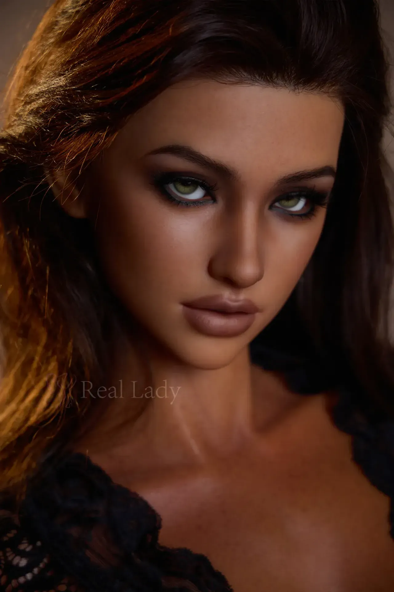 Picture of Reallady 150cm R8 Lena Dark Tanned Silicone Sex Doll