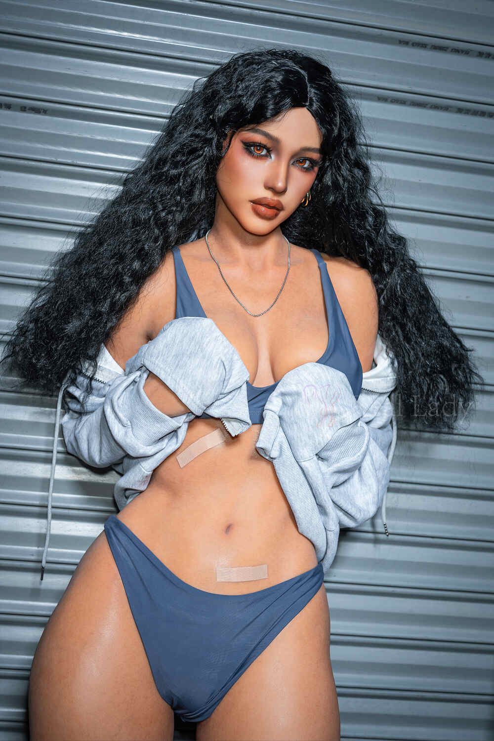 Picture of Reallady 170cm S42 Dark Tanned Silicone Sex Doll - Leixi