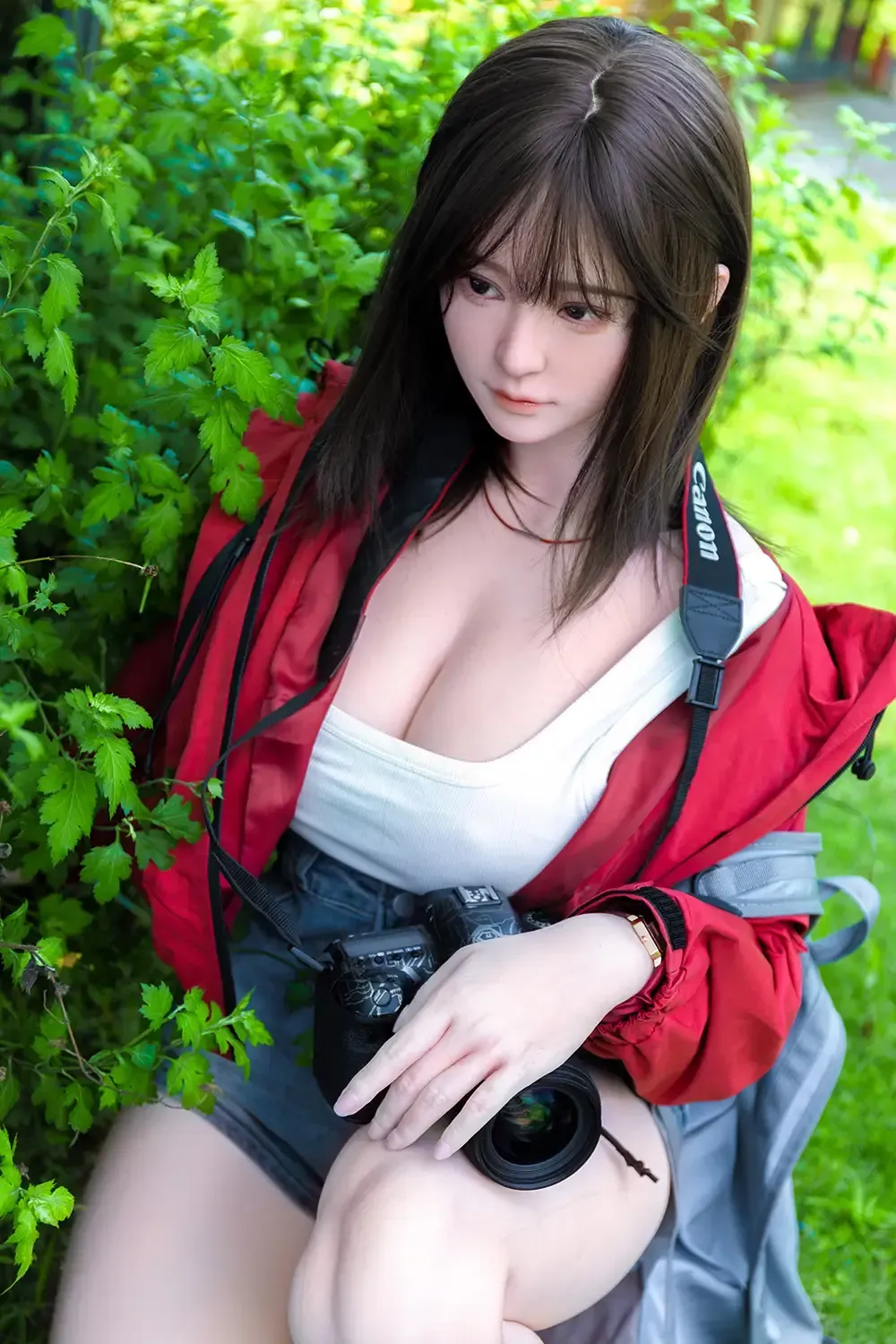 Picture of Firefly Doll – Photographer 164cm/5ft5 G-cup Silicone Sex Doll – Jiuchuan
