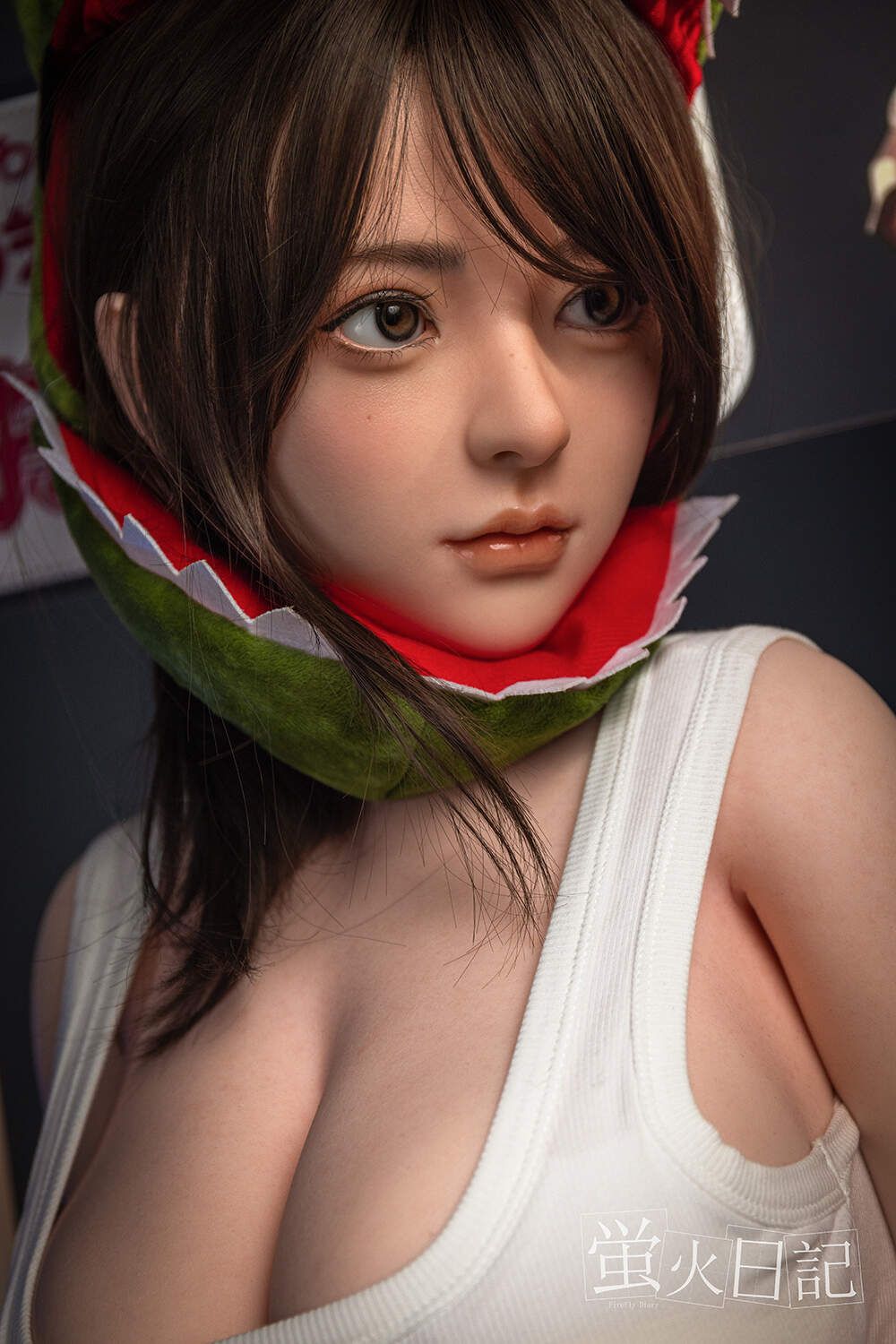 Picture of Firefly Dairy –164cm/5ft5 Dinosaur Hood Girl Silicone Sex Doll Liuli
