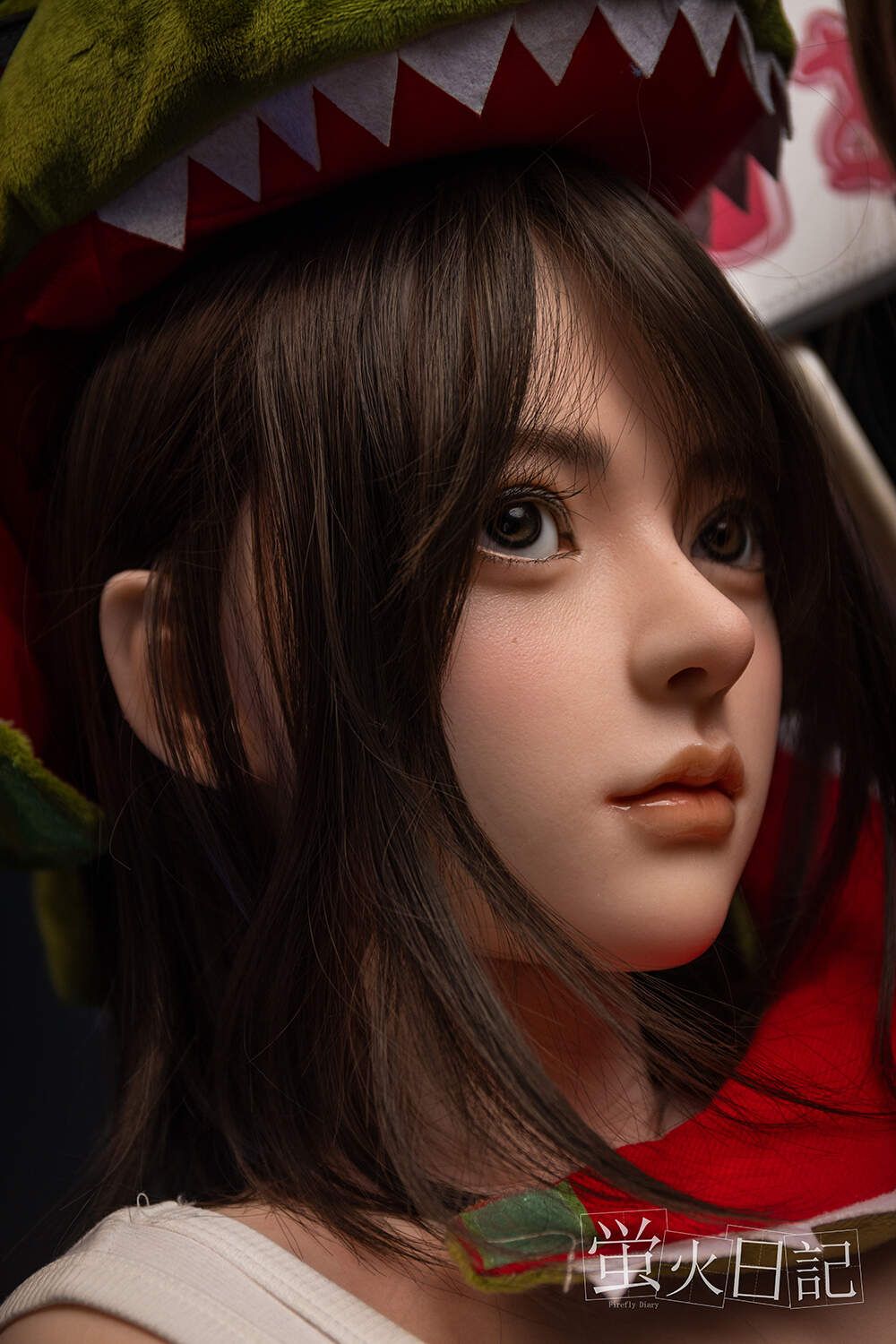 Picture of Firefly Dairy –164cm/5ft5 Dinosaur Hood Girl Silicone Sex Doll Liuli