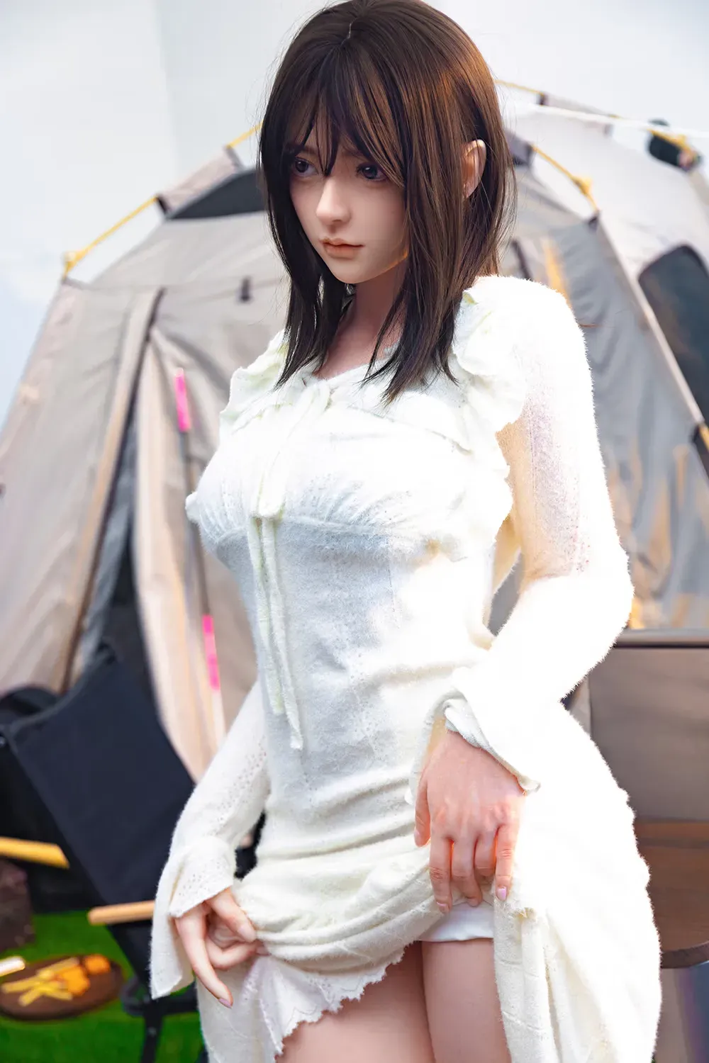 Picture of Firefly Dairy Sex Doll – 159cm/5ft3 F-cup Silicone Sex Doll – Liuli（Camping）