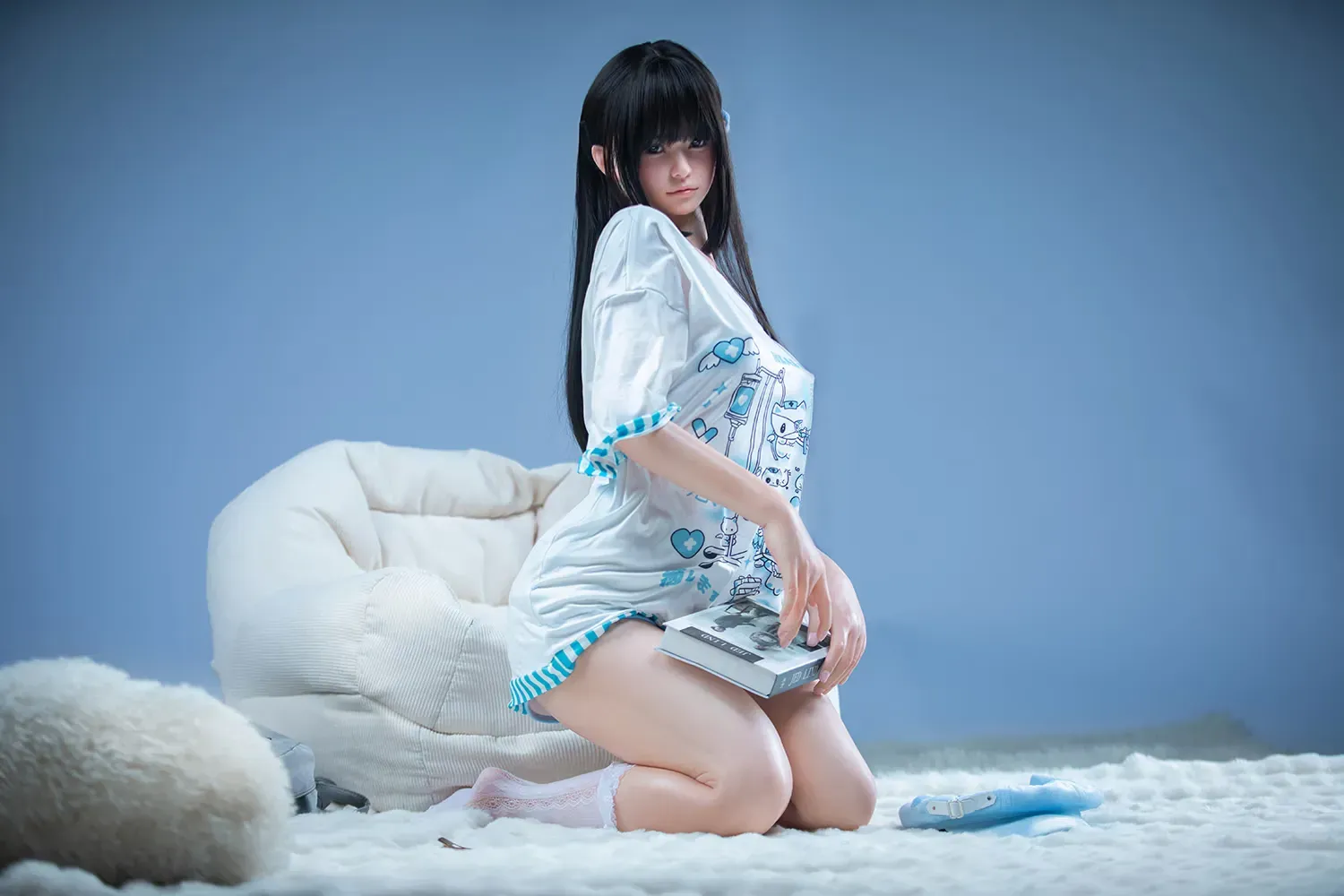 Picture of Firefly Doll – Jiuchuan（Blue Hat）162cm Silicone doll
