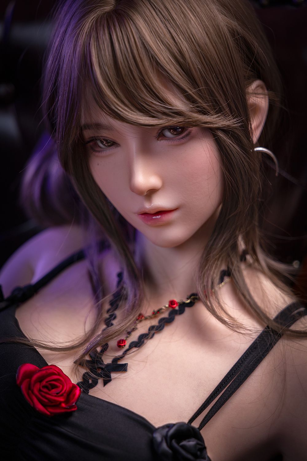 Picture of Firefly Doll – Tian Xin（Black Wrap-around Skirt）162cm Silicone doll