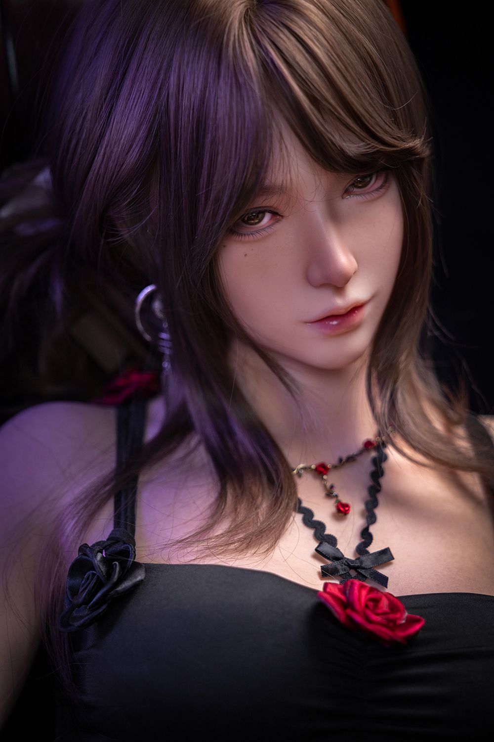 Picture of Firefly Doll – Tian Xin（Black Wrap-around Skirt）162cm Silicone doll