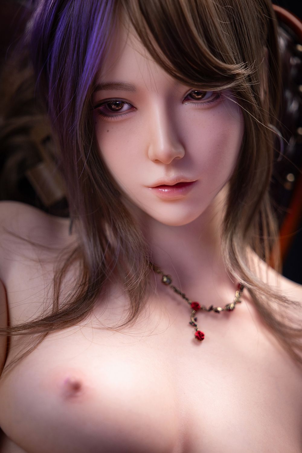 Picture of Firefly Doll – Tian Xin（Black Wrap-around Skirt）162cm Silicone doll