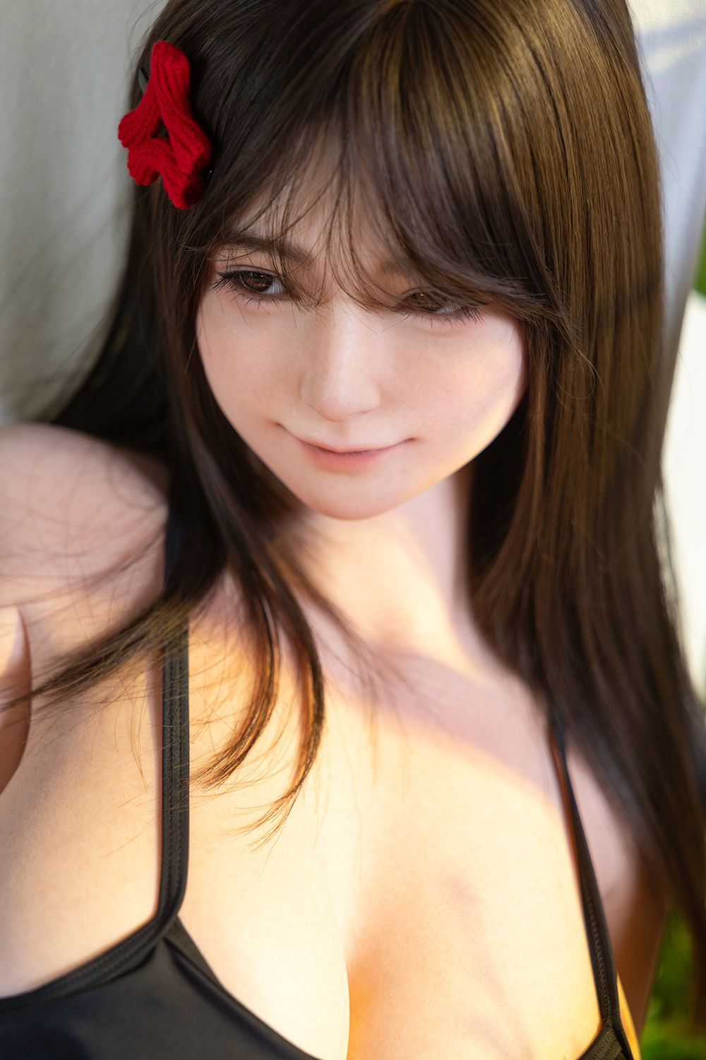 Picture of Firefly Doll 160cm/5ft3 G-cup Max Real Skin Texture Qiandao in Summer Swimsuit Silicone Sex Doll