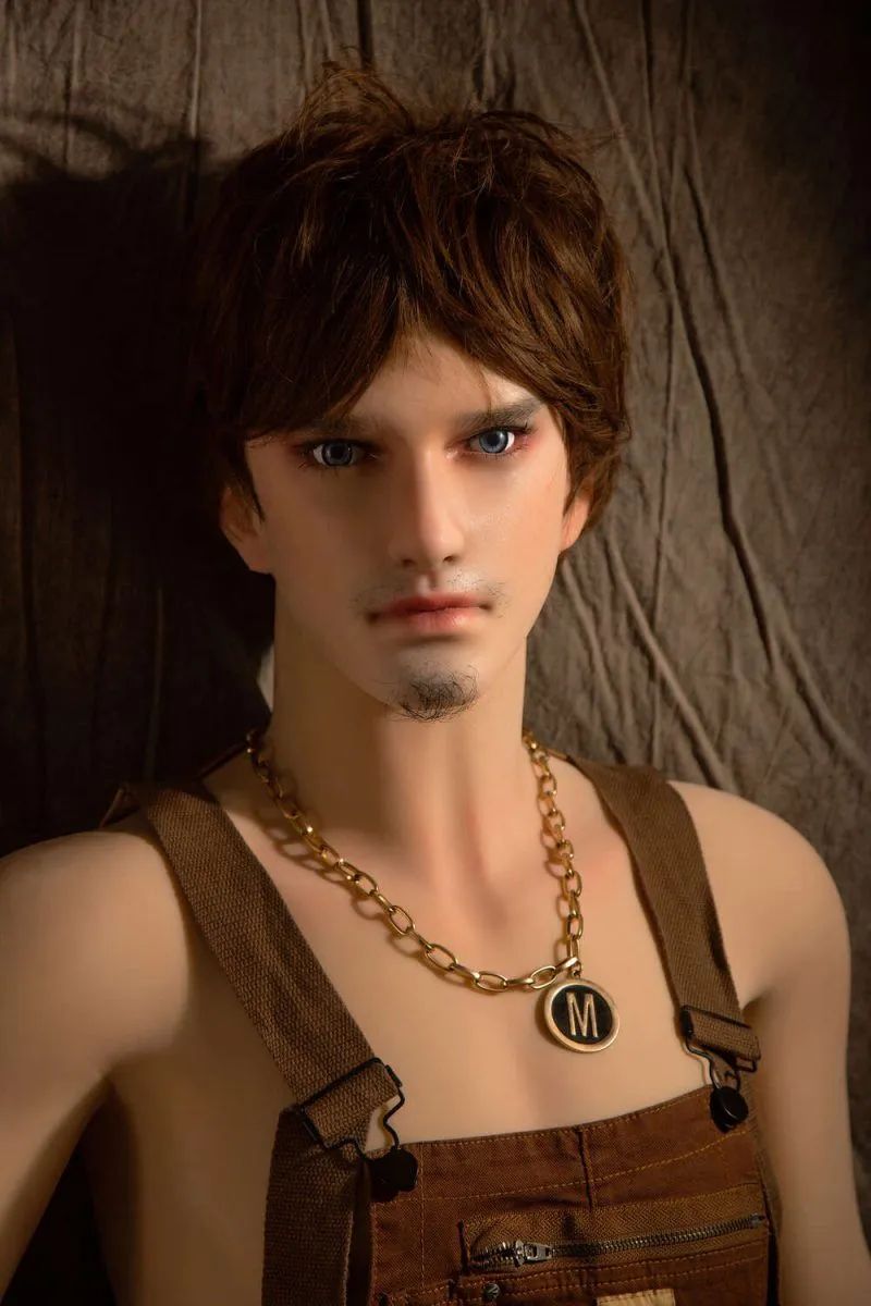 Picture of Qita Dolls 170cm/5ft7 Male Silicone Head Sex Doll – Zhou