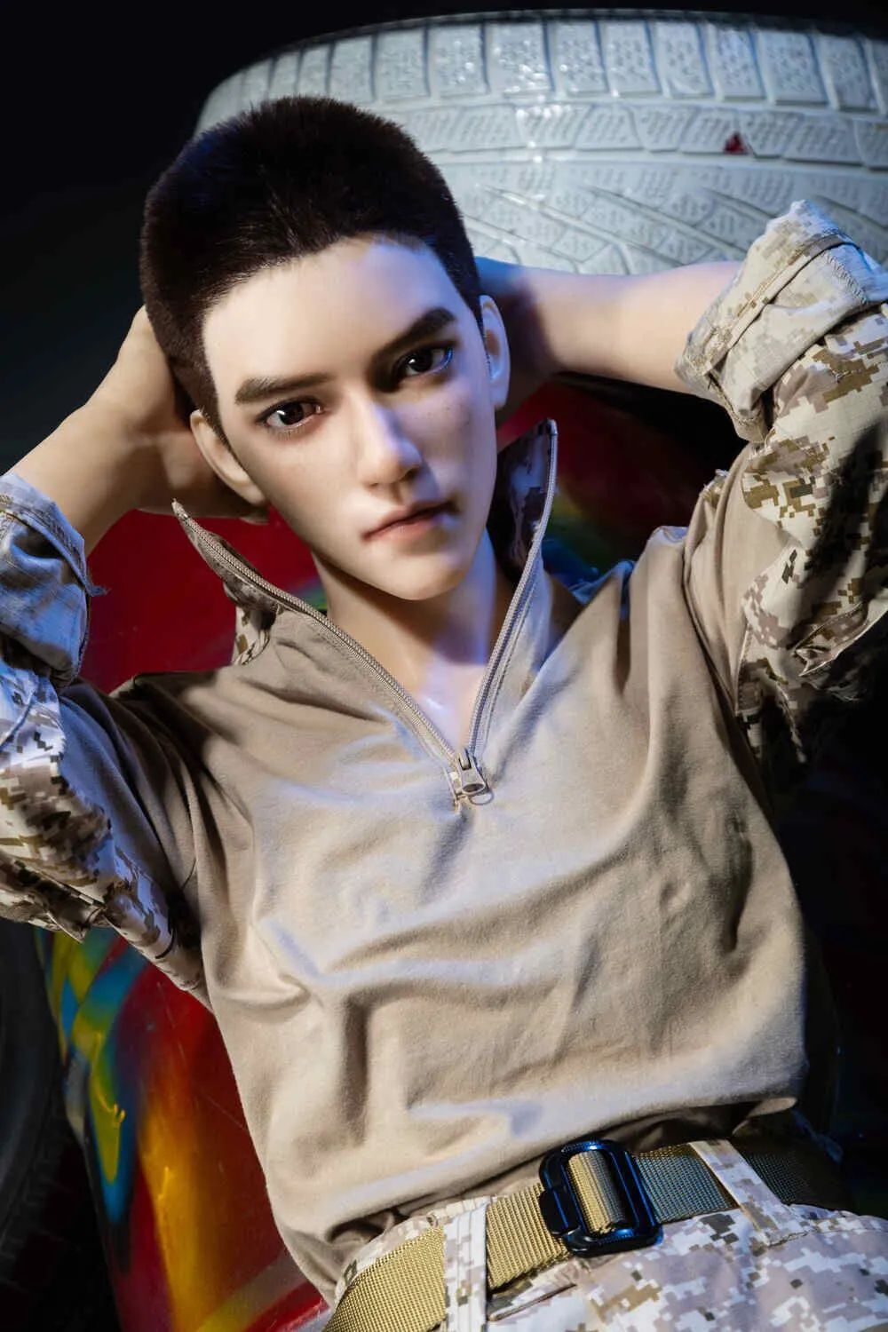 Picture of Qita Dolls 165cm/5ft5 Male Silicone Sex Doll – Chu