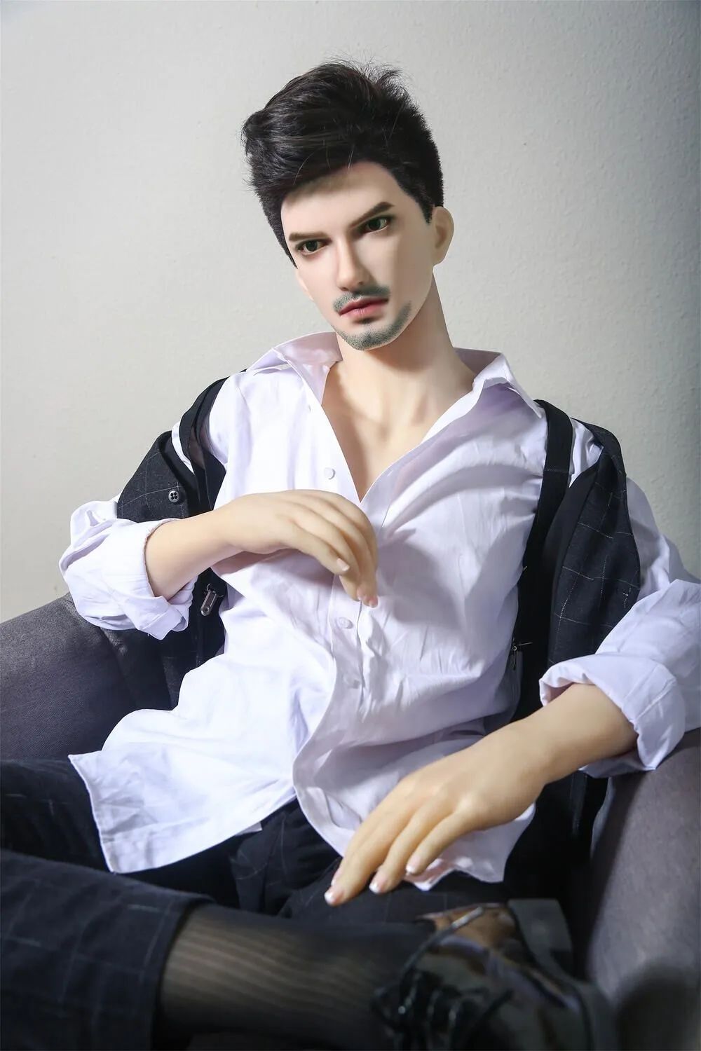 Picture of Qita Doll 175cm/5ft9 Male Silicone Head Sex Doll – Zhou