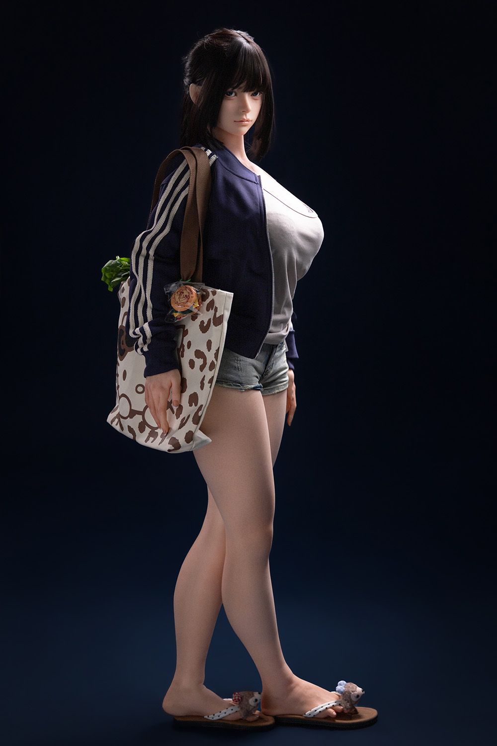 Picture of Firefly Doll Grocery Shopping Girl 60cm/5ft3 G-cup Max Real Skin Texture Silicone Sex Doll Liuli
