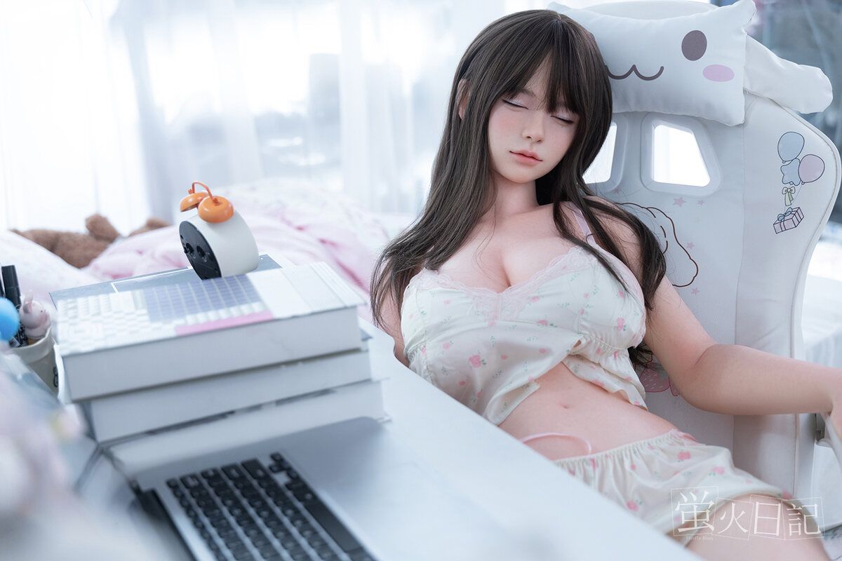 Picture of Snoozy Girl 164cm/5ft5 G-cup Silicone Sex Doll – Liu Li (Eyes Closed)