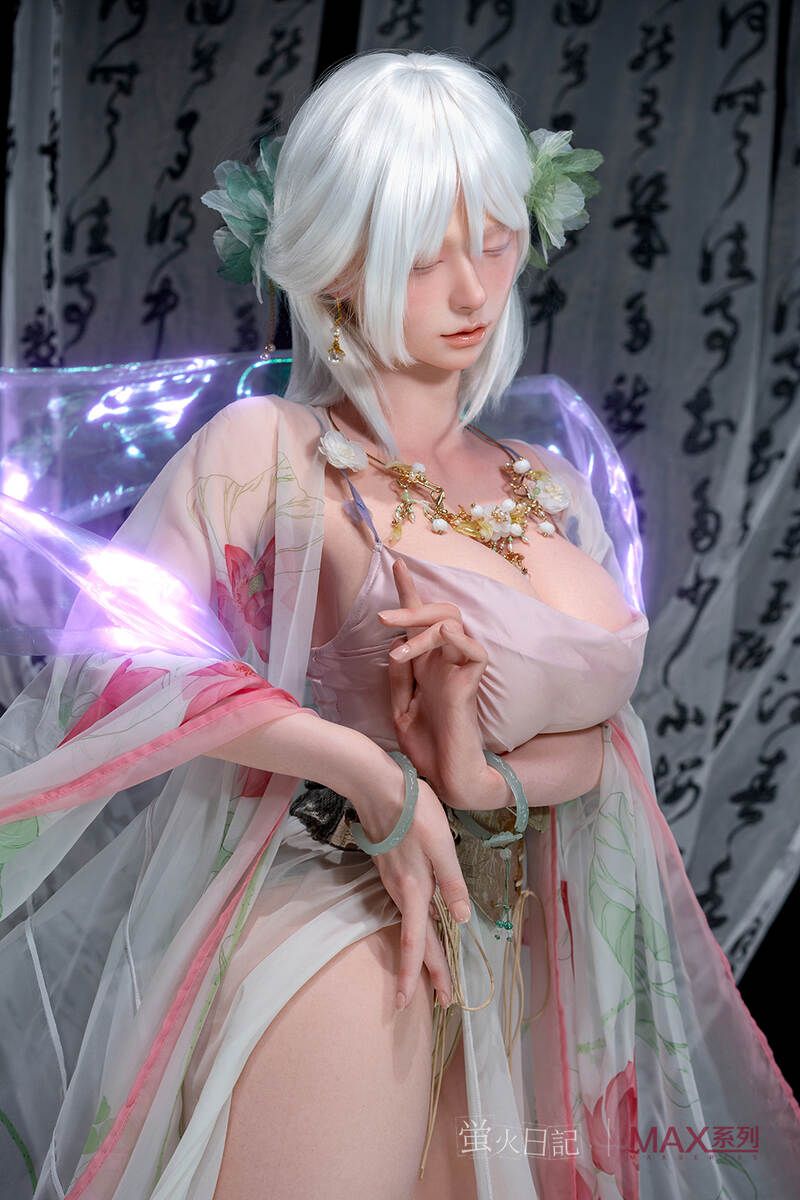 Picture of Firefly Doll 160cm/5ft3 G-cup Max Real Skin Texture Silicone Sex Doll – Liuli (Closed-Eye Version)