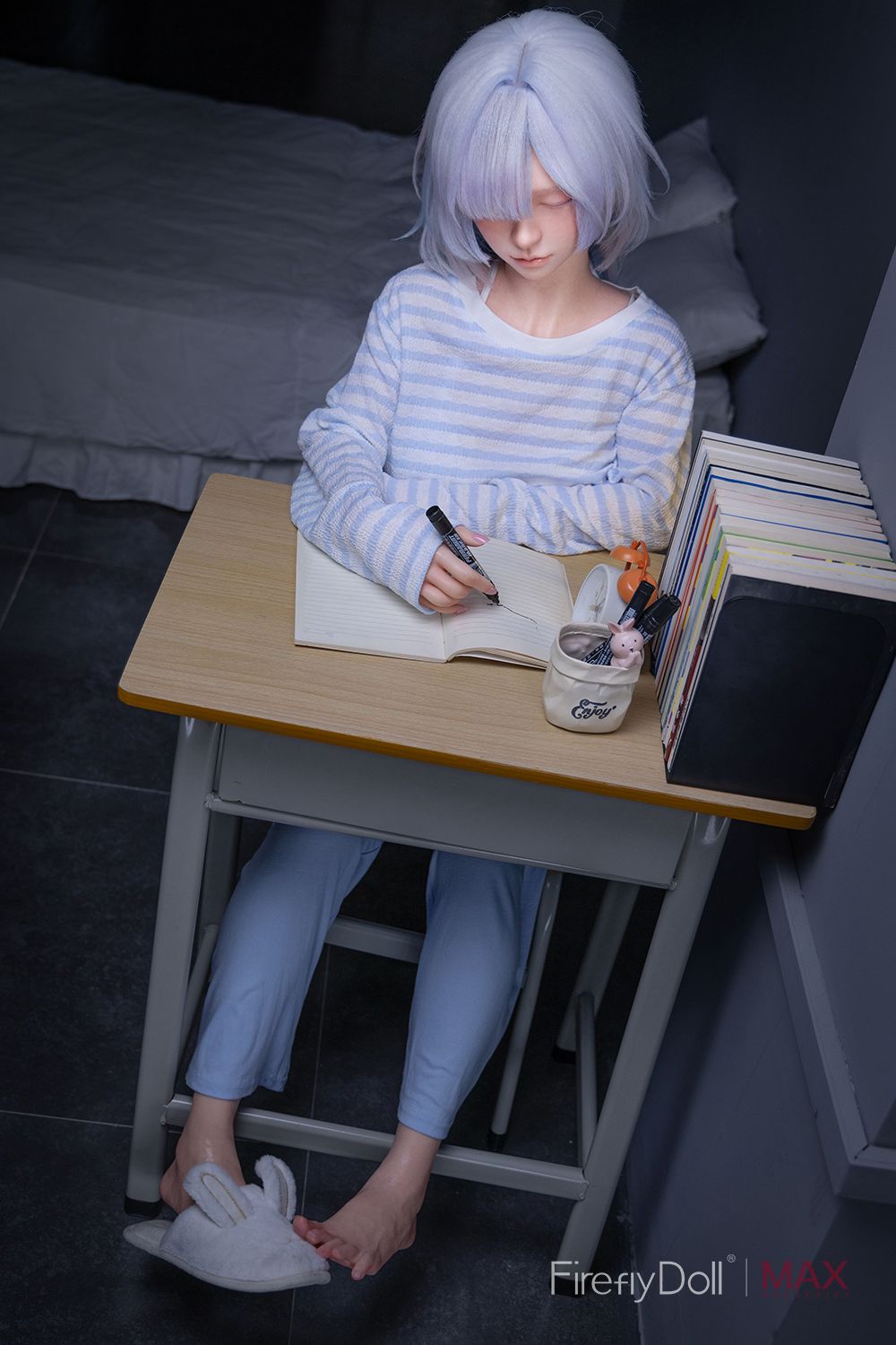 Picture of Firefly Doll 153cm/5ft A-cup Max Real Skin Texture Silicone Sex Doll – Liuli (Closed-Eye Version)