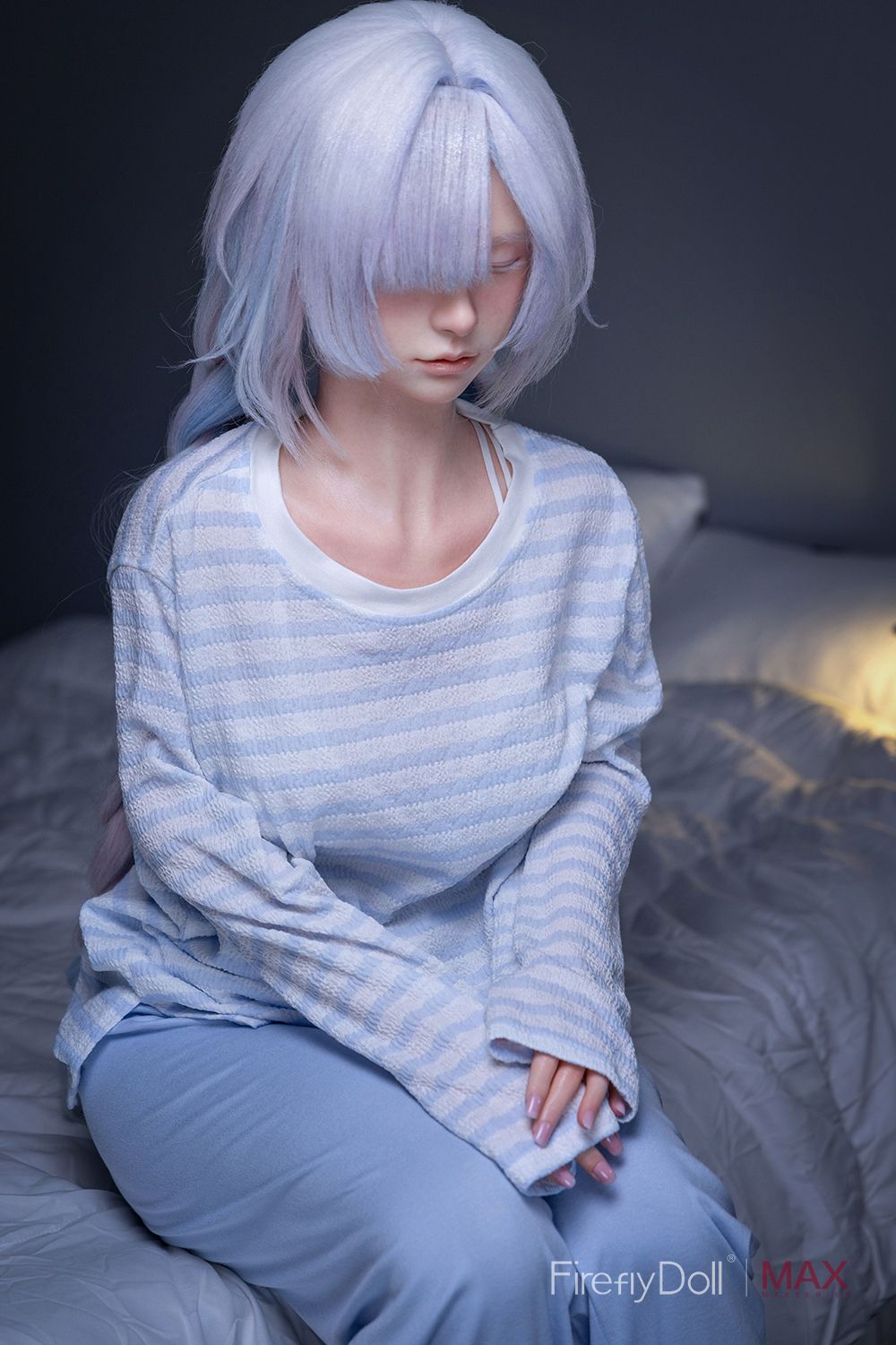 Picture of Firefly Doll 153cm/5ft A-cup Max Real Skin Texture Silicone Sex Doll – Liuli (Closed-Eye Version)