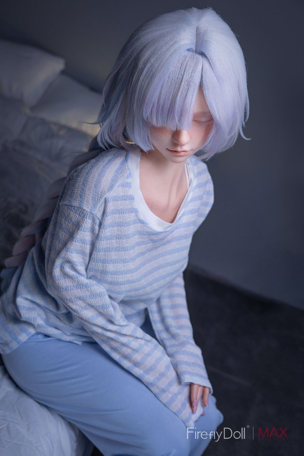 Picture of Firefly Doll 153cm/5ft A-cup Max Real Skin Texture Silicone Sex Doll – Liuli (Closed-Eye Version)