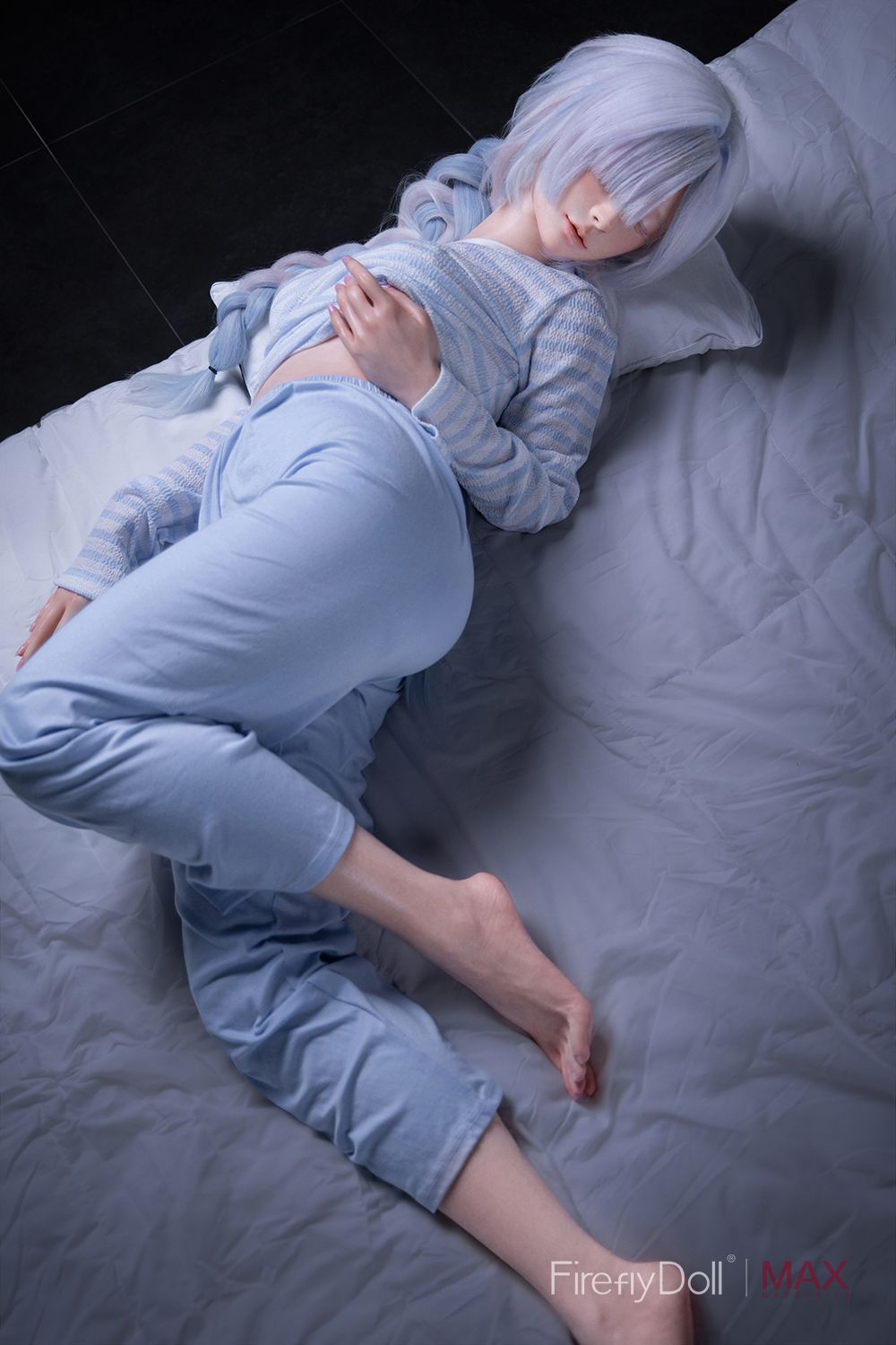Picture of Firefly Doll 153cm/5ft A-cup Max Real Skin Texture Silicone Sex Doll – Liuli (Closed-Eye Version)