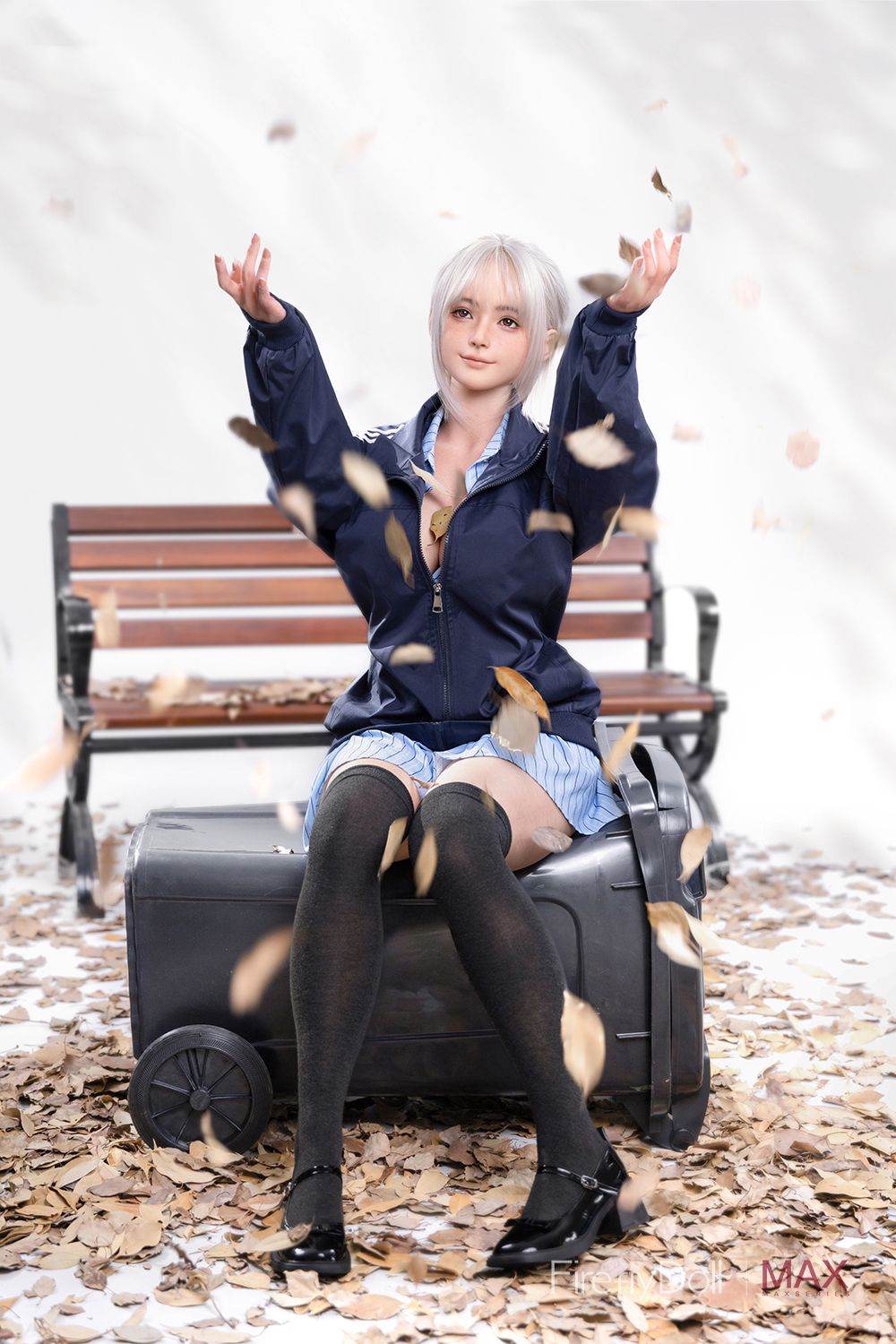 Picture of Firefly Dairy – Among Autumn Leaves 160cm/5ft3 G-cup Max Real Skin Texture Silicone Sex Doll – Qiandao