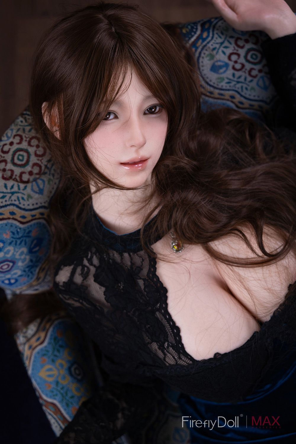 Picture of Firefly Dairy – Blue Cheongsam Girl Yelan 160cm/5ft3 G-cup Max Real Skin Texture Silicone Sex Doll