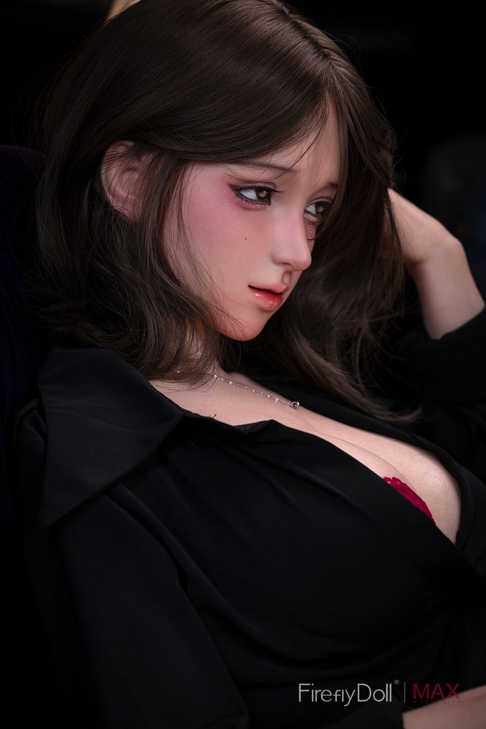Picture of Firefly Dairy 158cm/5ft2 F-cup Midnight Rose Fair Skin Silicone Sex Doll