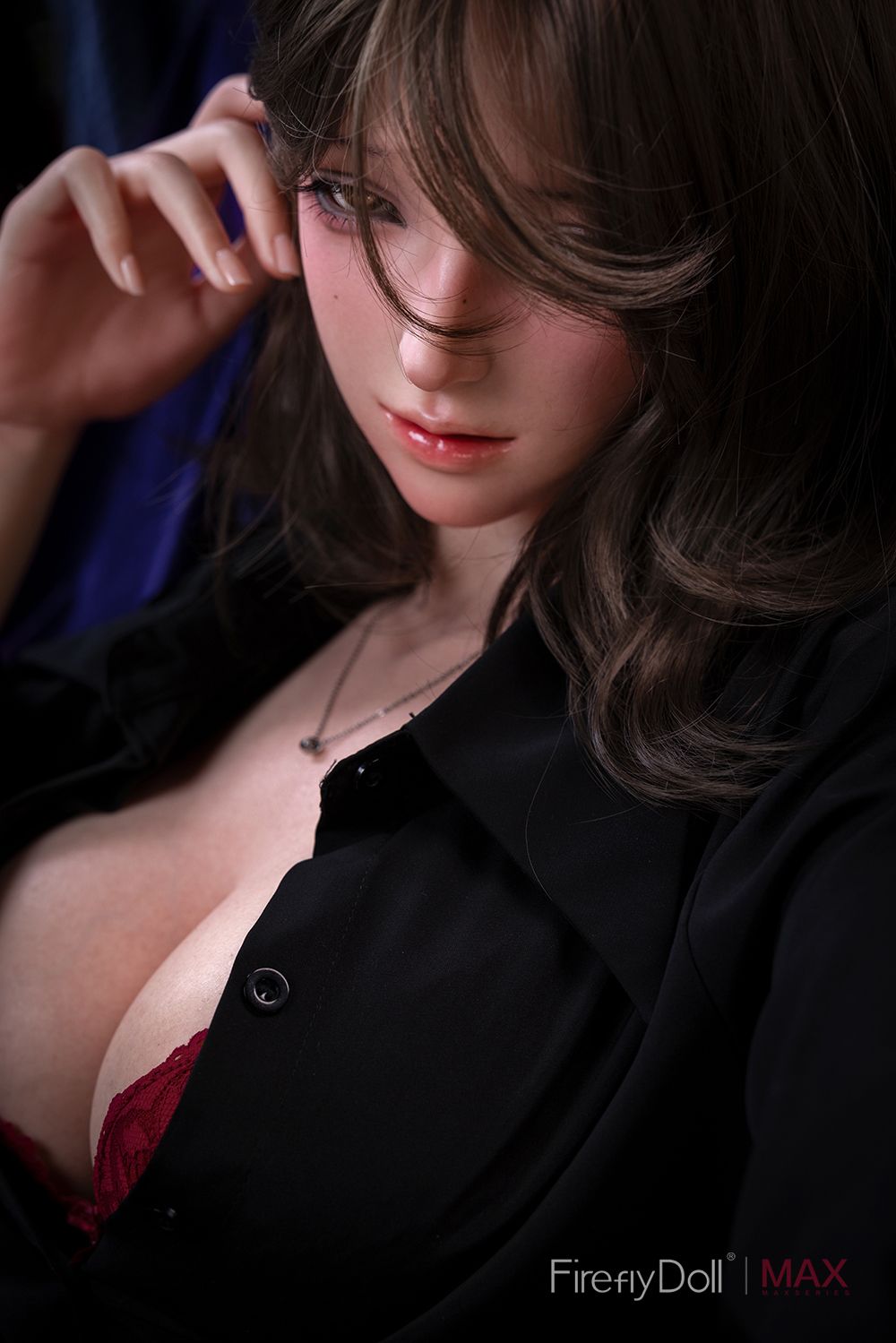 Picture of Firefly Dairy 158cm/5ft2 F-cup Midnight Rose Fair Skin Silicone Sex Doll