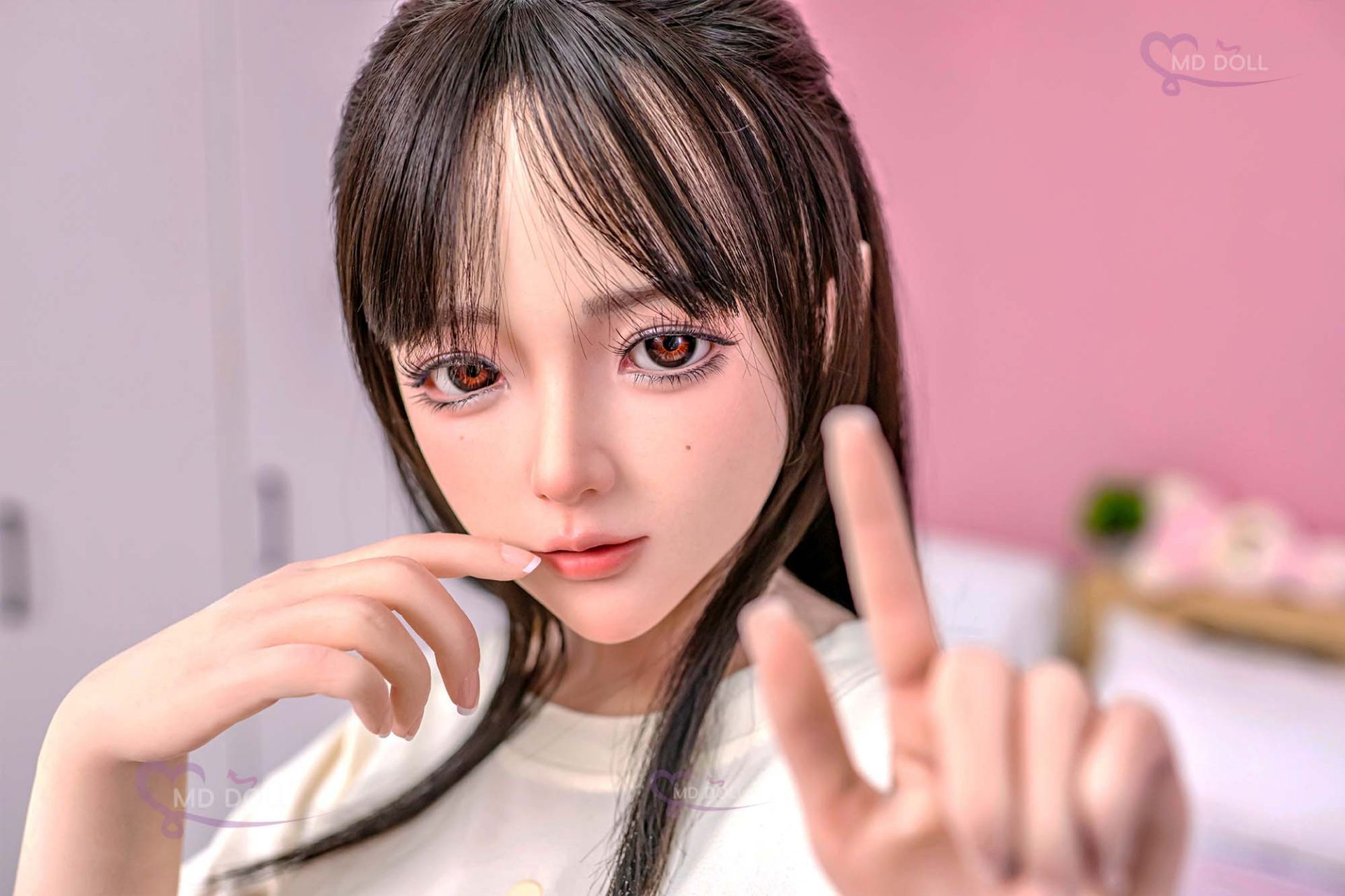 Picture of 150cm / 4ft9 E-cup Poppy full silicone sex doll (M-14)