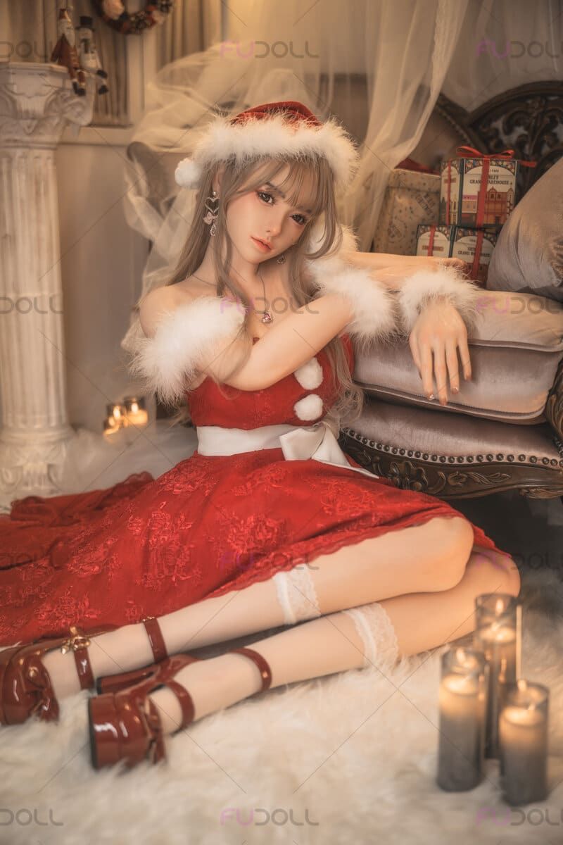 Picture of Fudoll Silicone Love doll 165cm (5.41ft) Full Size Sex Doll with Gel Boobs
