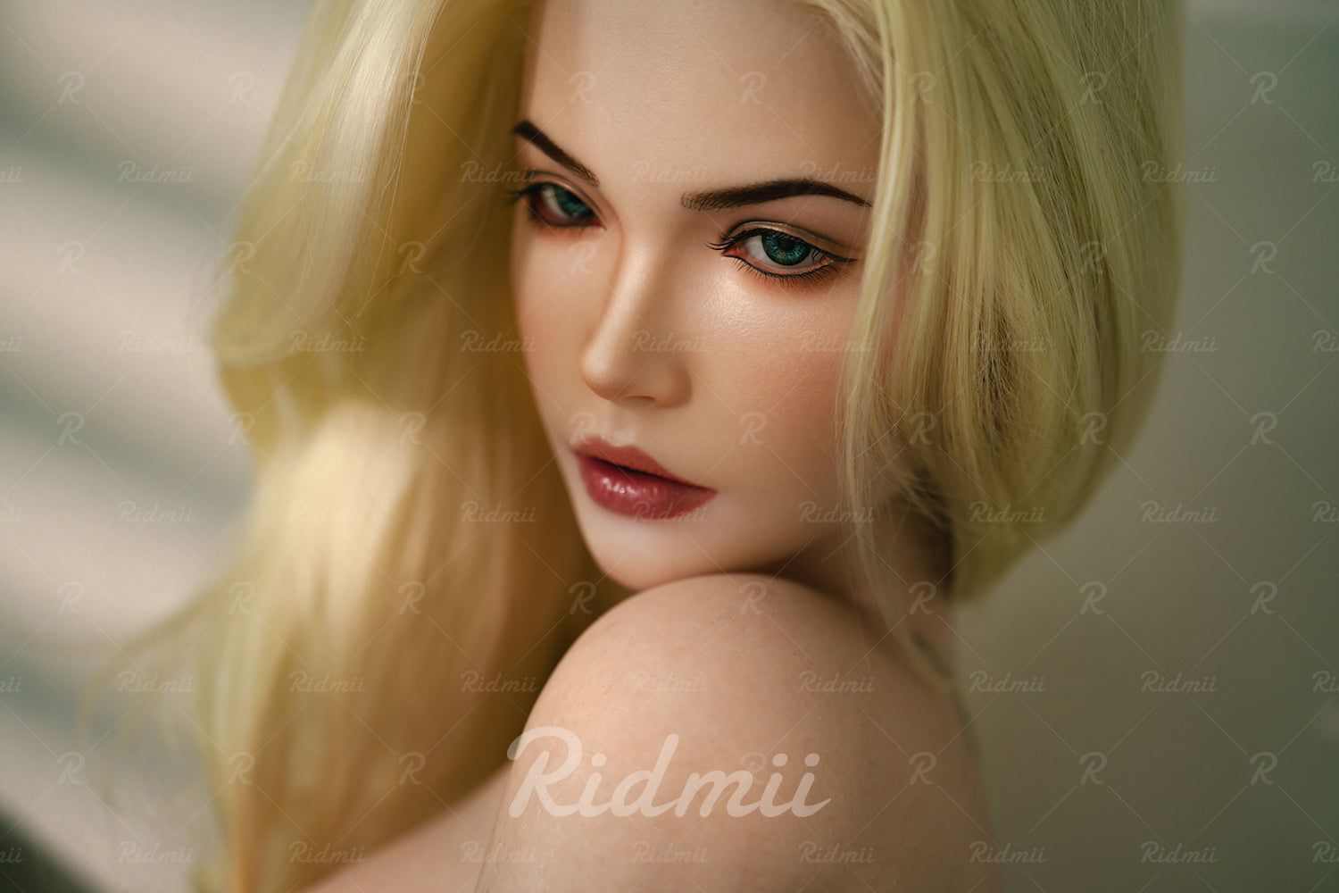 Picture of Ridmii - 164cm/5ft4" Realistic Blonde Sex Sex Doll with ROS – Lumina