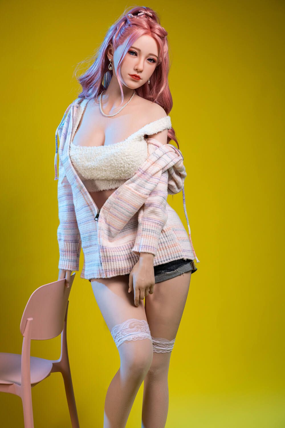Picture of 170cm/5ft7 D-cup Silicone Head Sex Doll – Boa